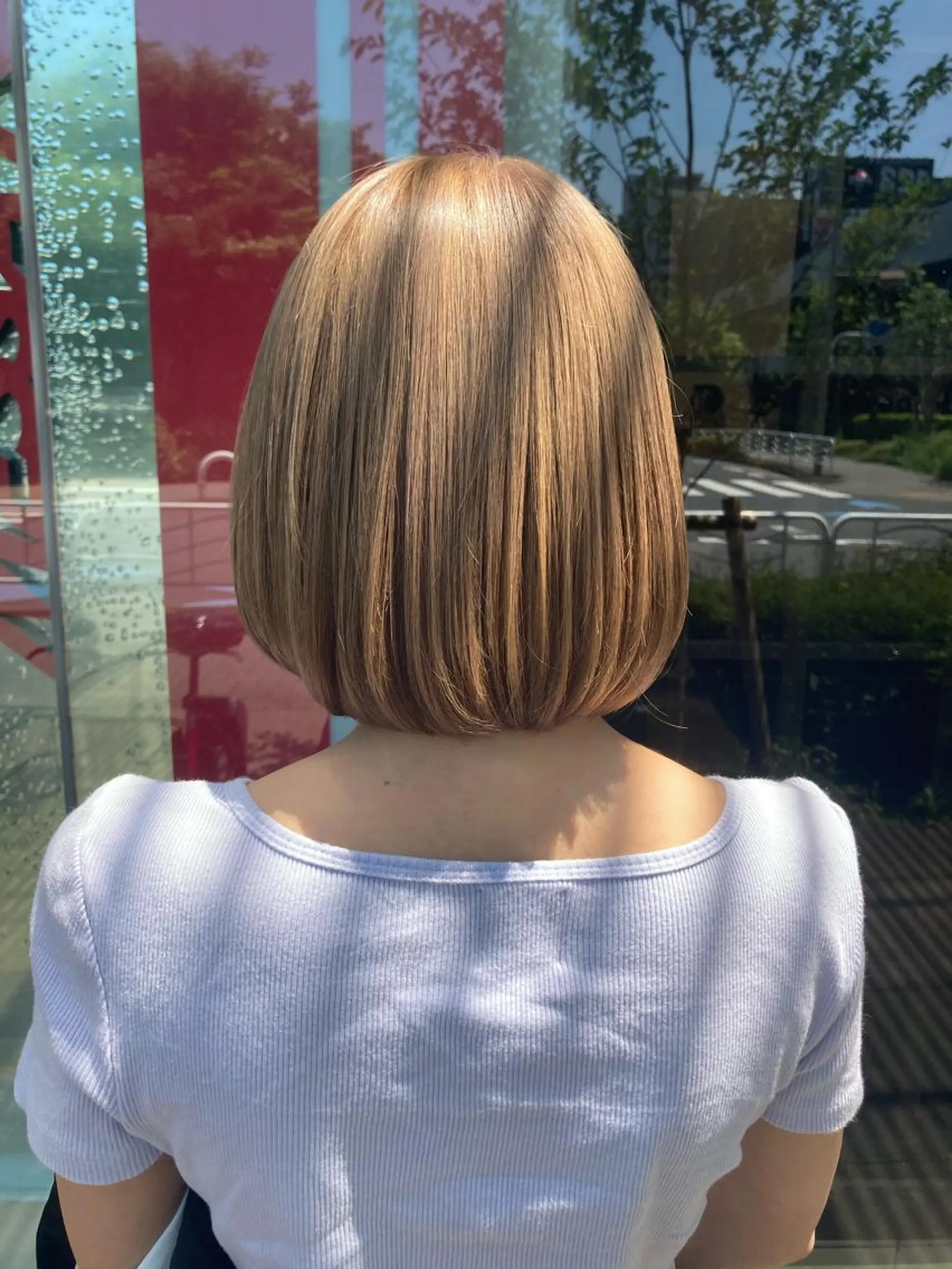 ショート カラー ボブ シャルマン銀座店所属・🌟東銀座マンツーマ ン🌟タカナシのヘアスタイル