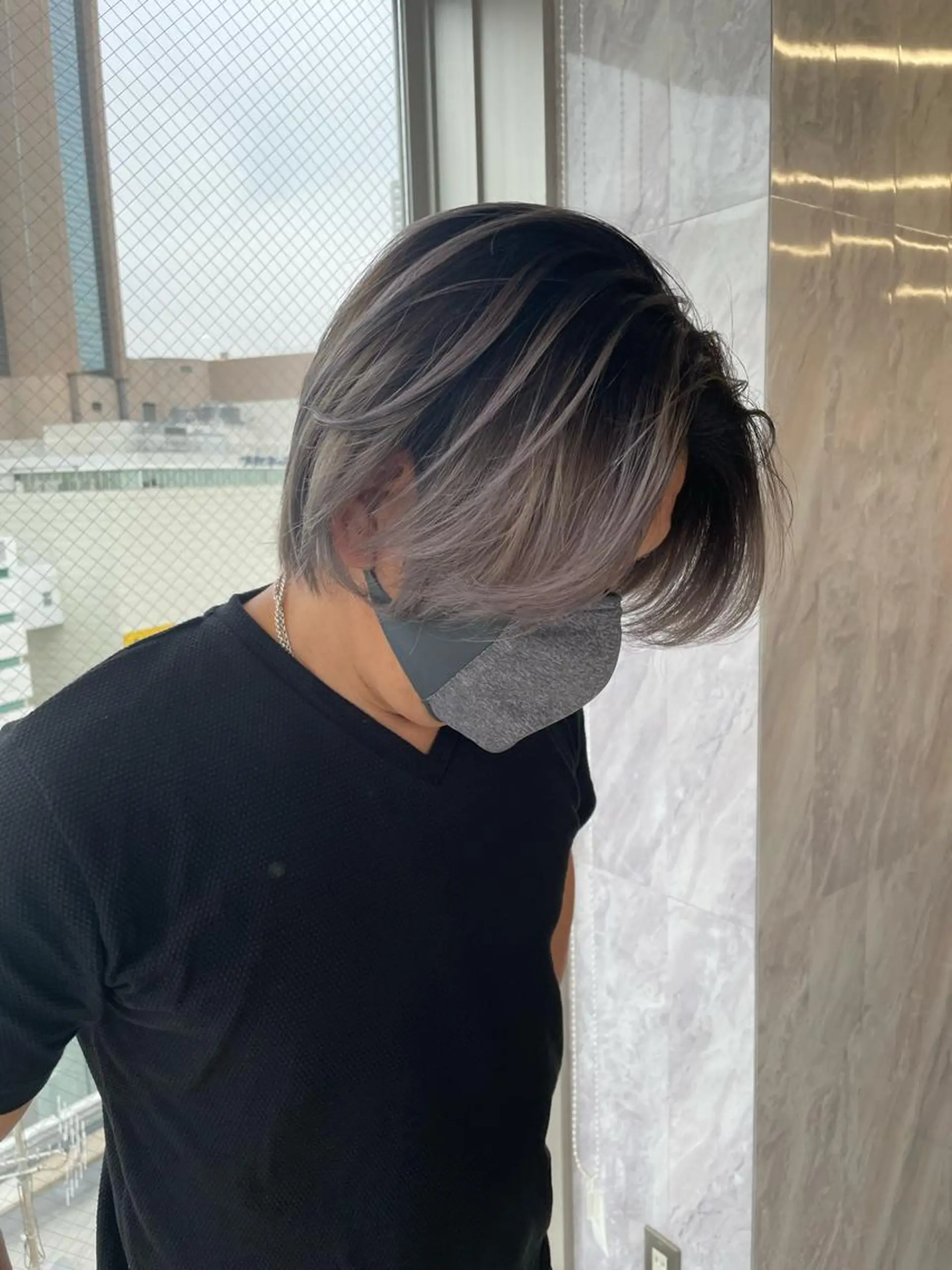 ショート カラー メンズ カット ヘアカラー トリートメント 🎗秋山勇 /三宮指名No.1のヘアスタイル