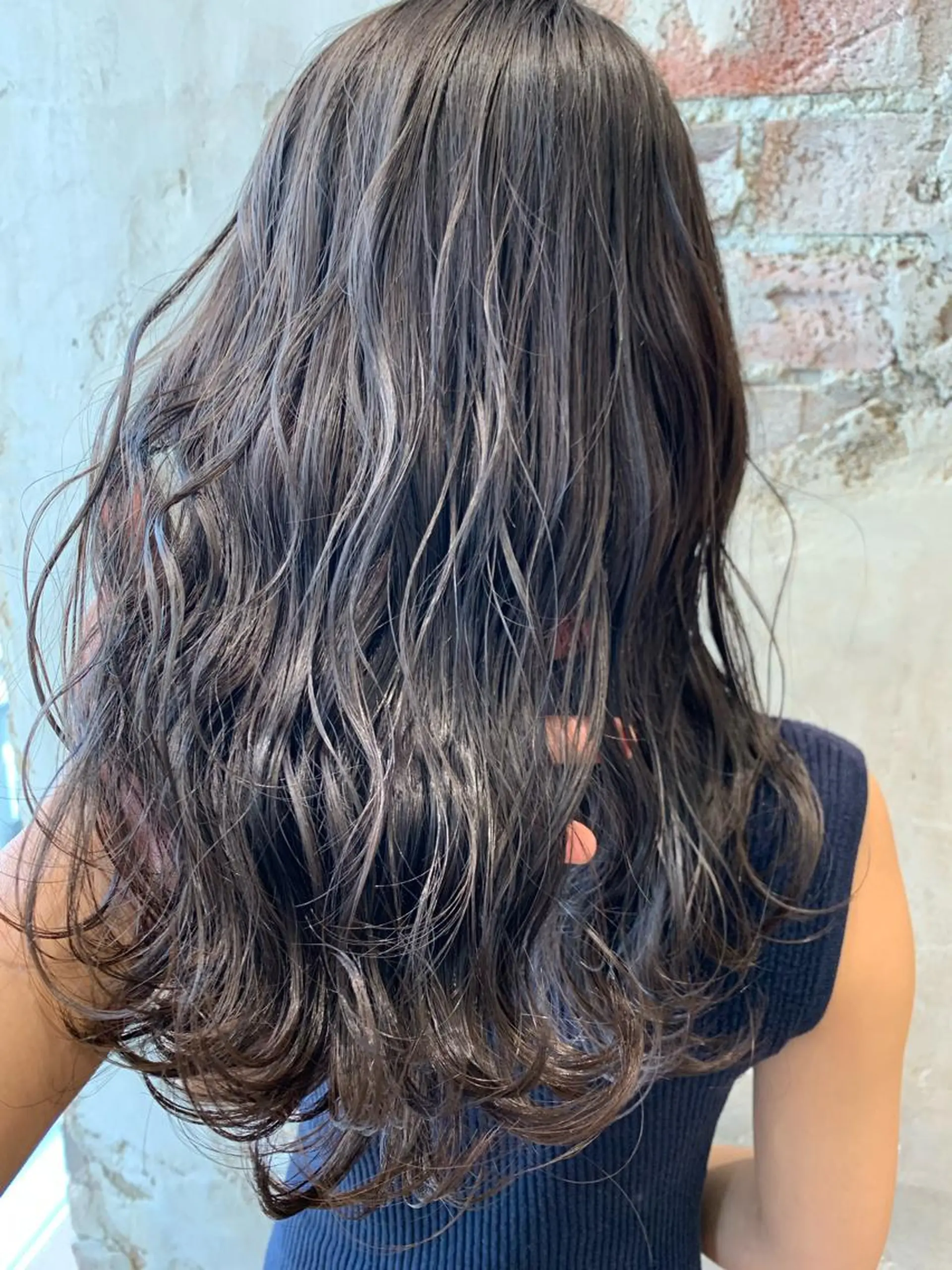 ミディアム 小顔カット ヘアカラー 山菅 光明のヘアスタイル