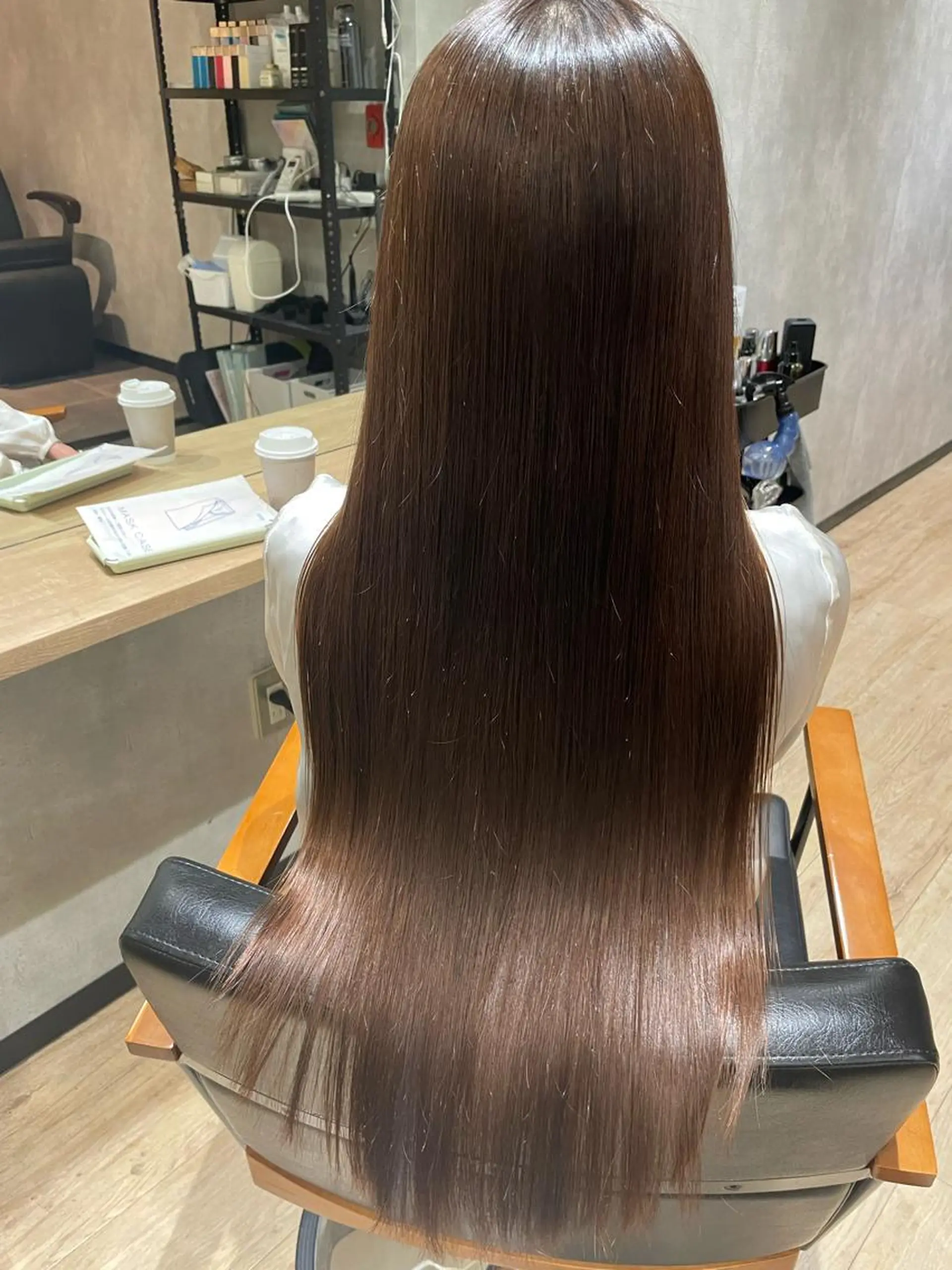 ロング カラー 縮毛矯正 カット 縮毛矯正 トリートメント トレンド透明感カラー 大貫 昂涼 🐹のヘアスタイル