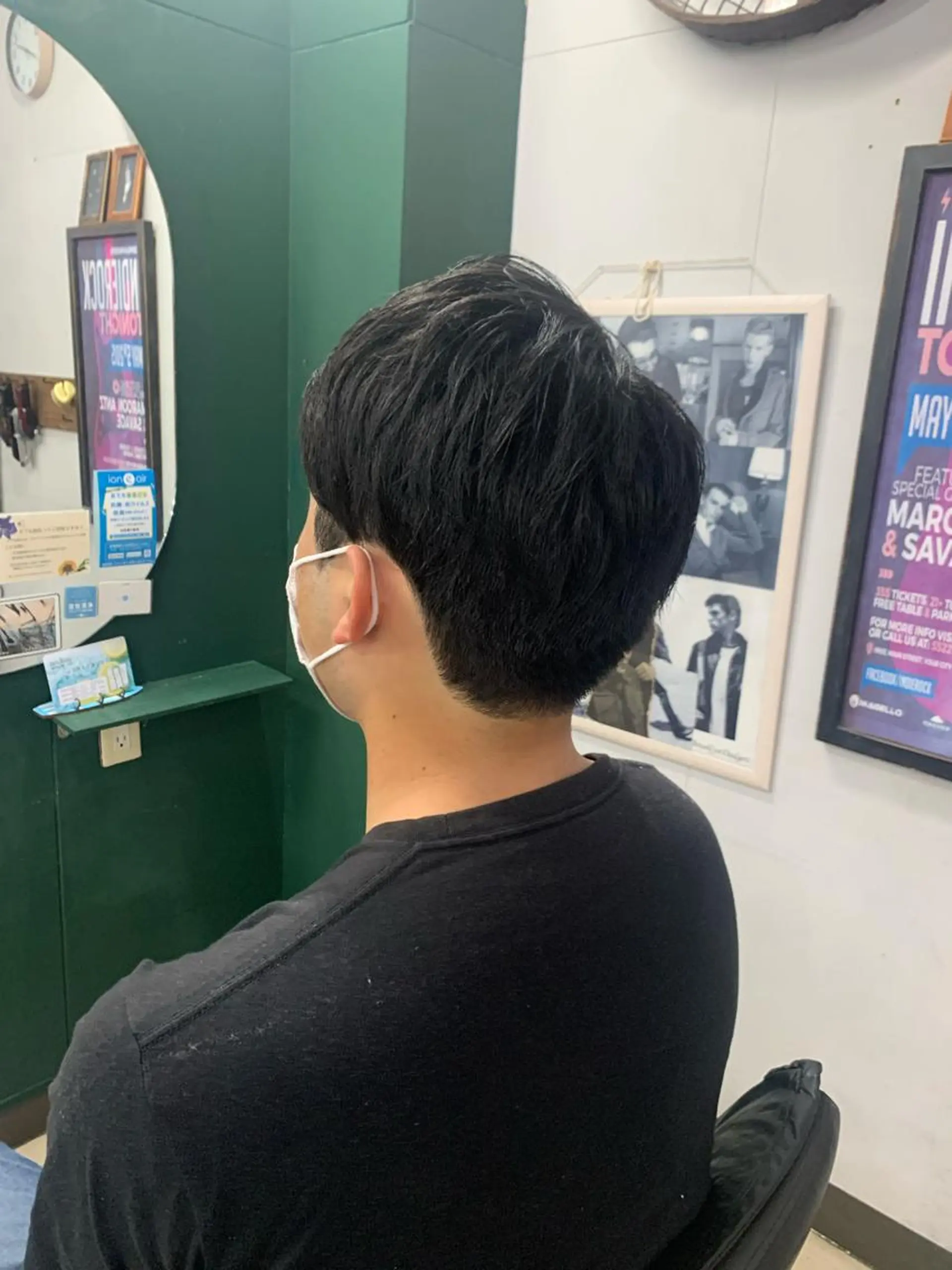 ミディアム メンズ ツーブロック 刈り上げ lil所属・月館 怜奈のヘアスタイル