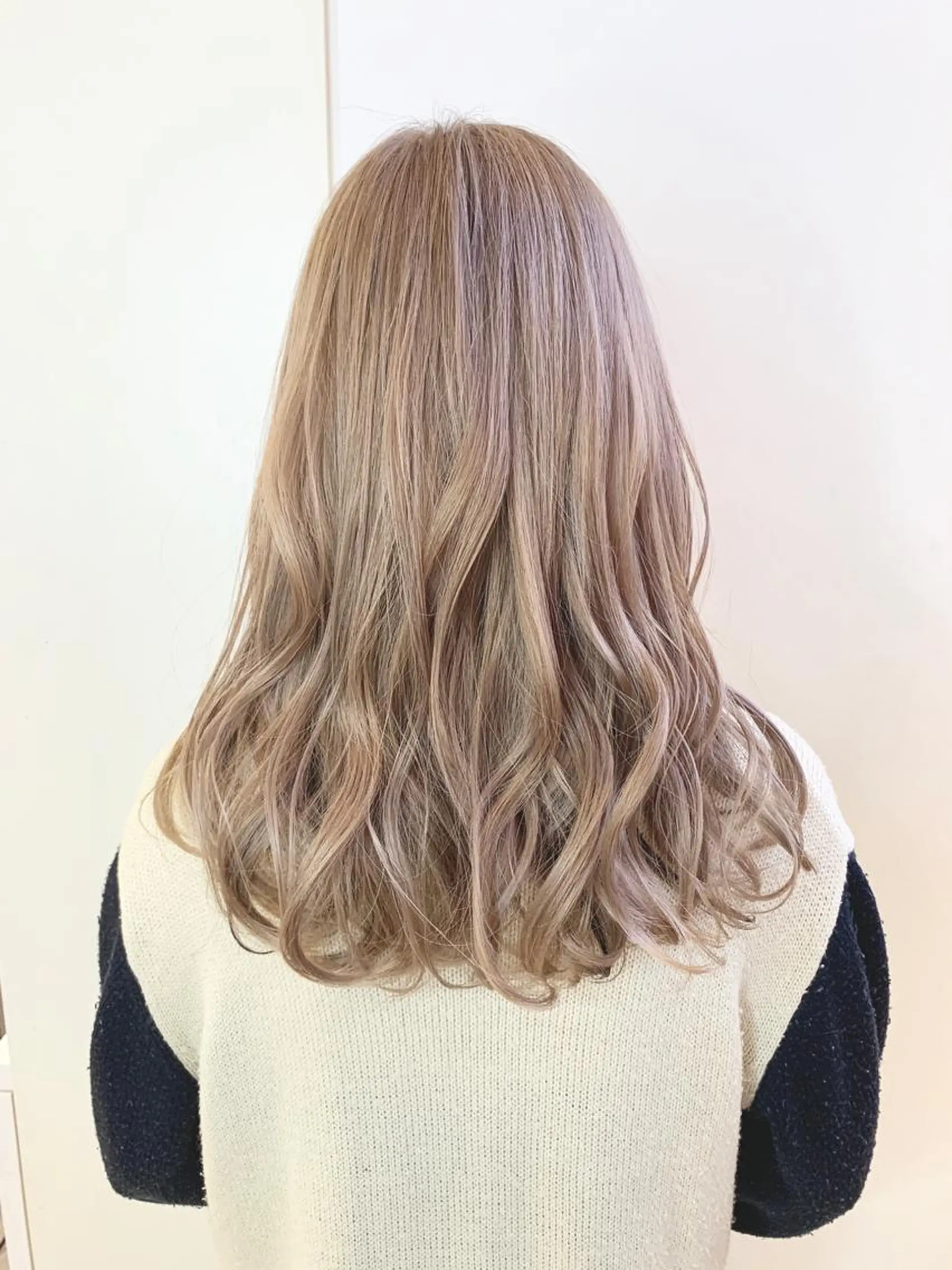 ロング カラー ブリーチ ケアブリーチ カット ヘアカラー Le'a渋谷所属・インナーエクステ渋谷 🦋KAJIのヘアスタイル