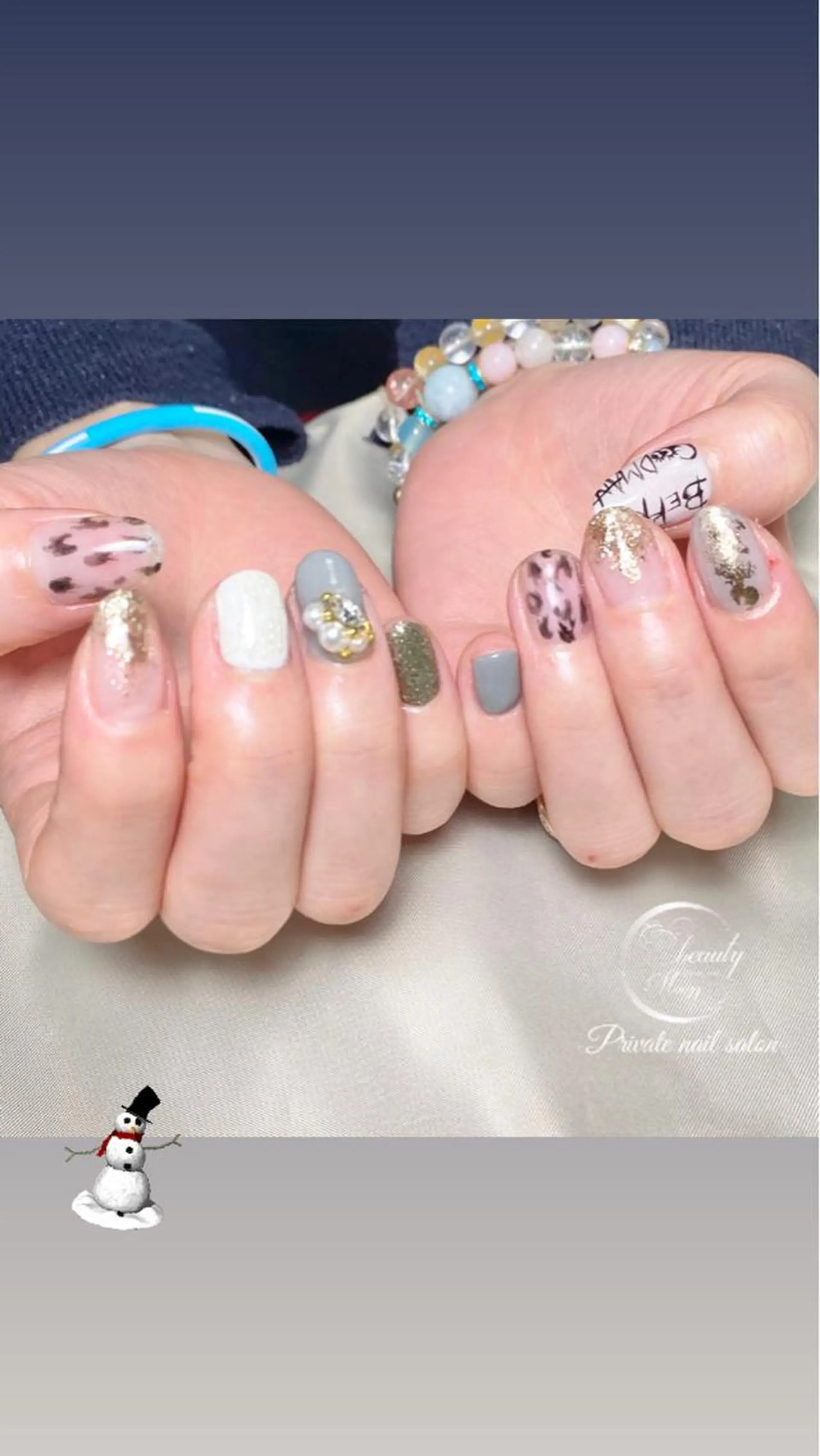 ネイル クリアネイル マットネイル beauty ☪︎moonのネイルデザイン