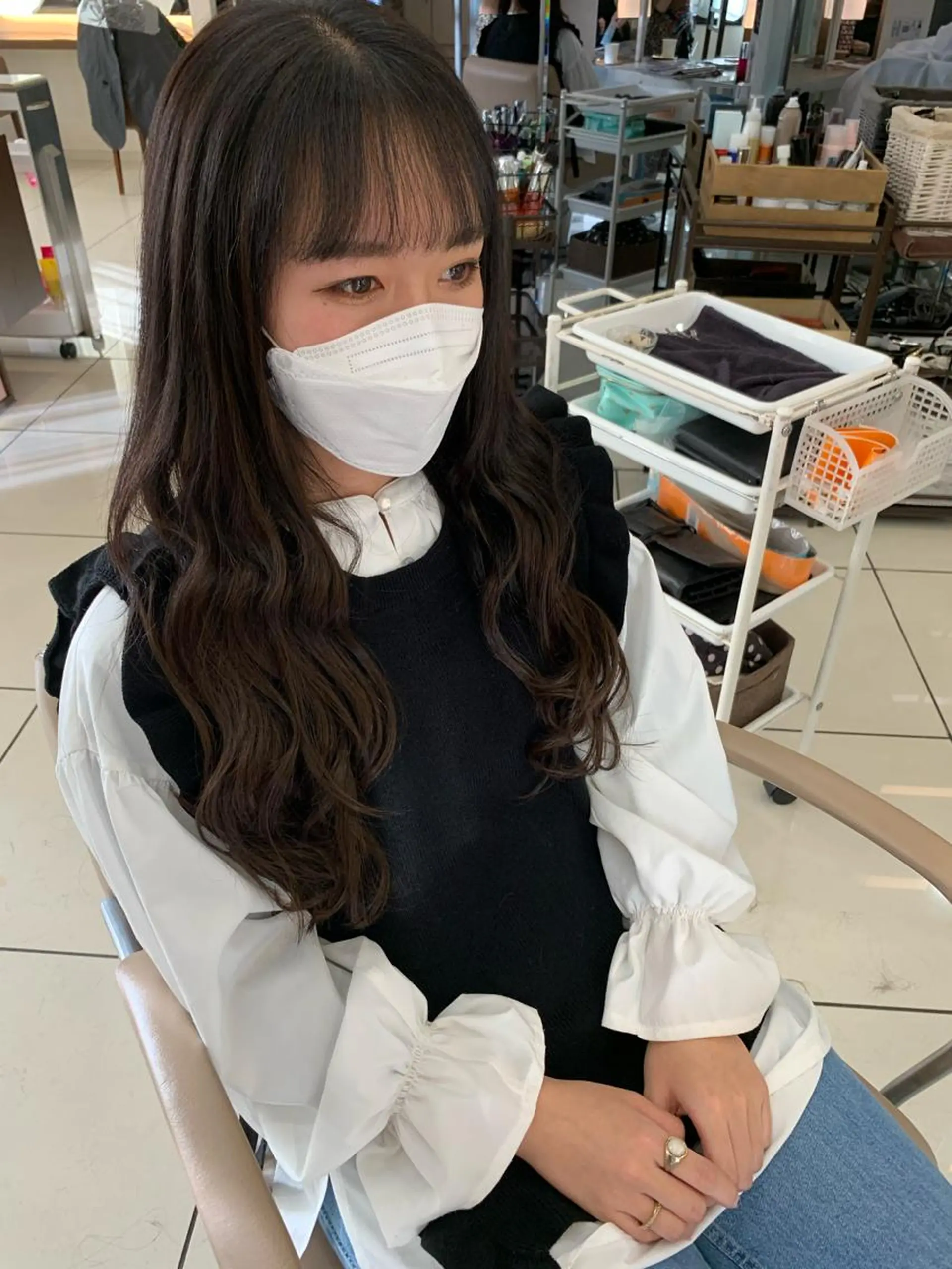 ロング カラー ママ美容師まつげ 🤍まき🤍のマツエク・マツパデザイン