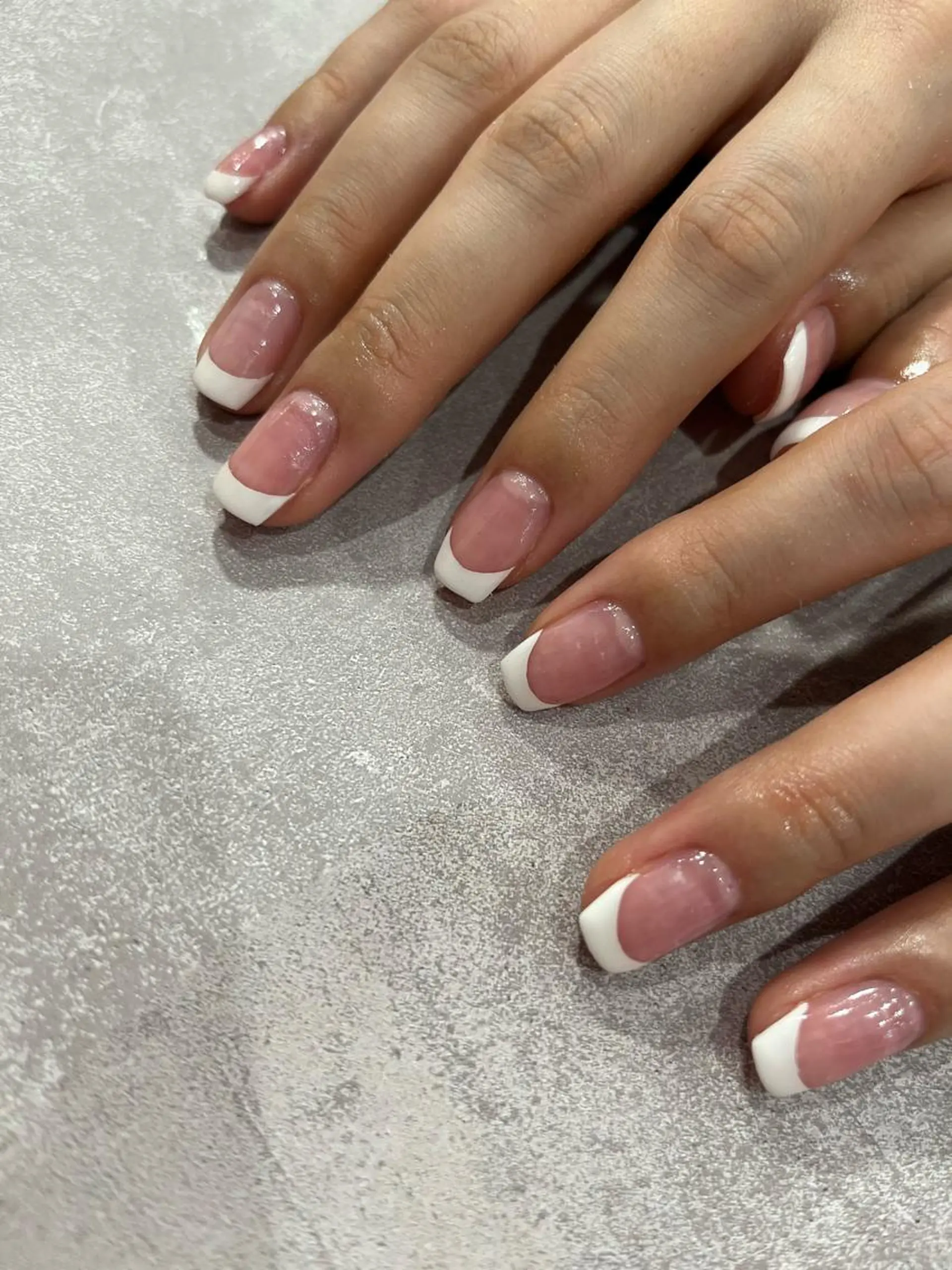 ネイル フレンチネイル ハンドネイル wooone所属・wooone nail.rieのネイルデザイン