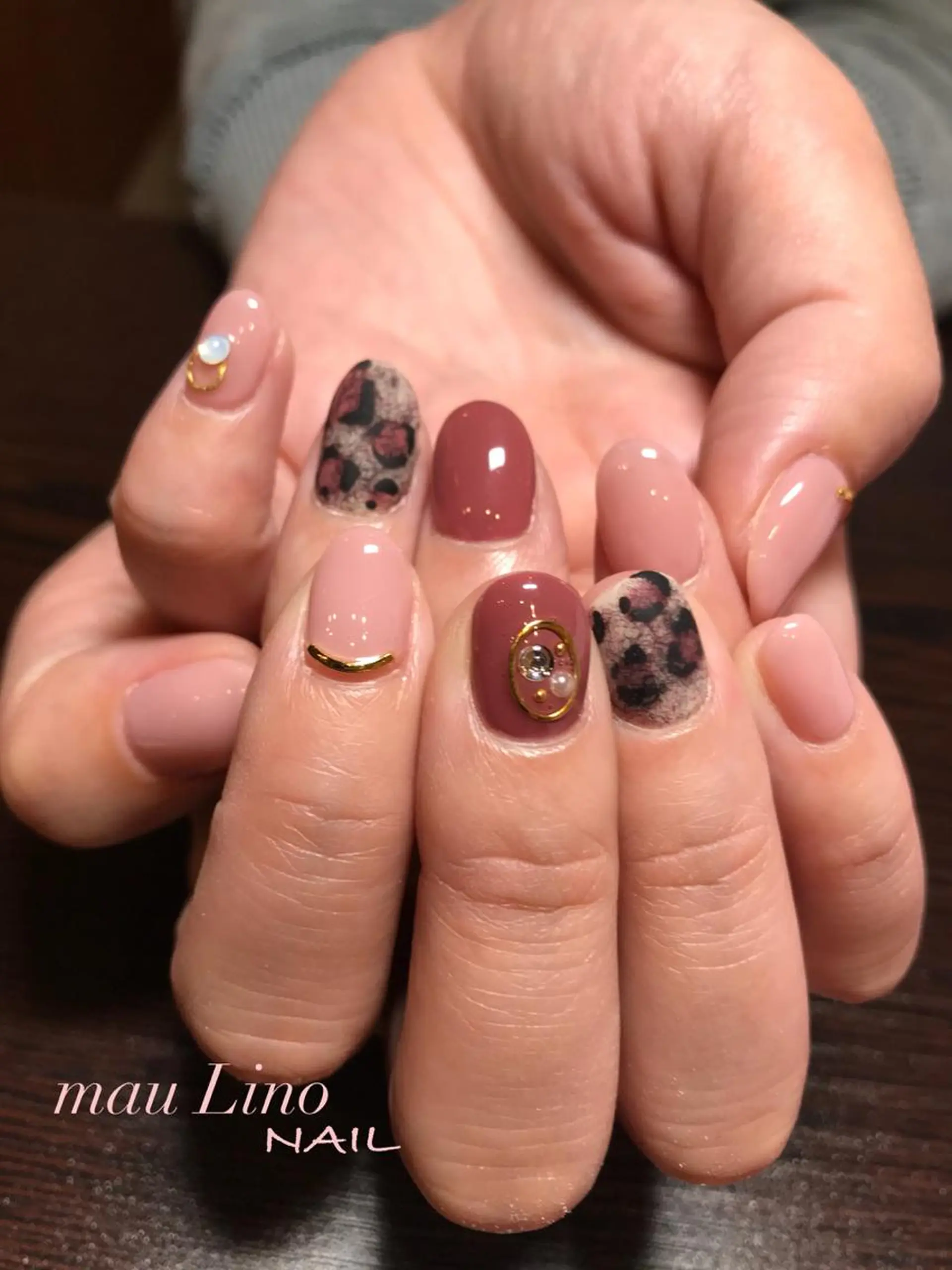ネイル アニマル柄 mau Lino NAIL所属・GELo nail~#19~のネイルデザイン