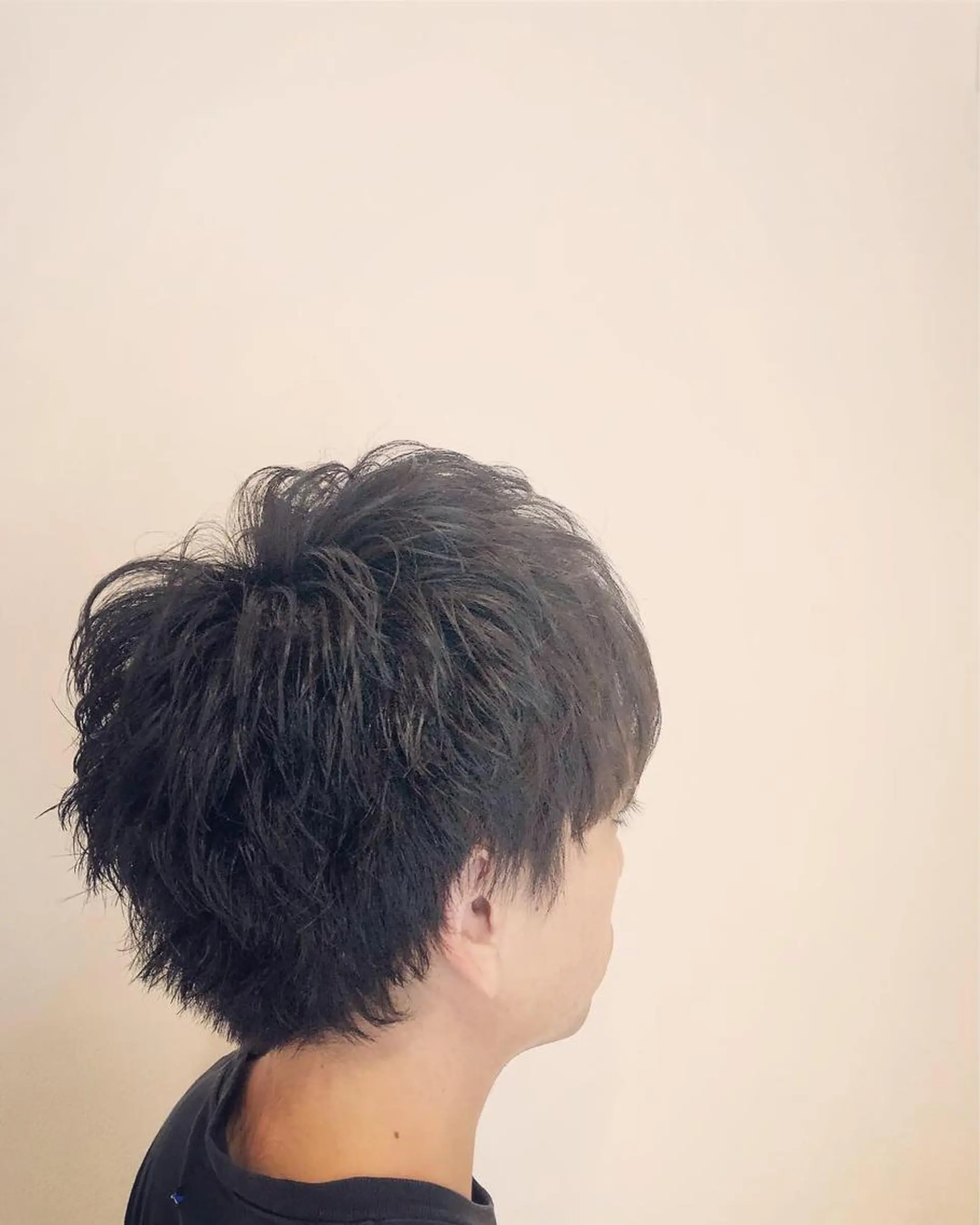パーマ メンズ カット パーマ すみとも るなのヘアスタイル
