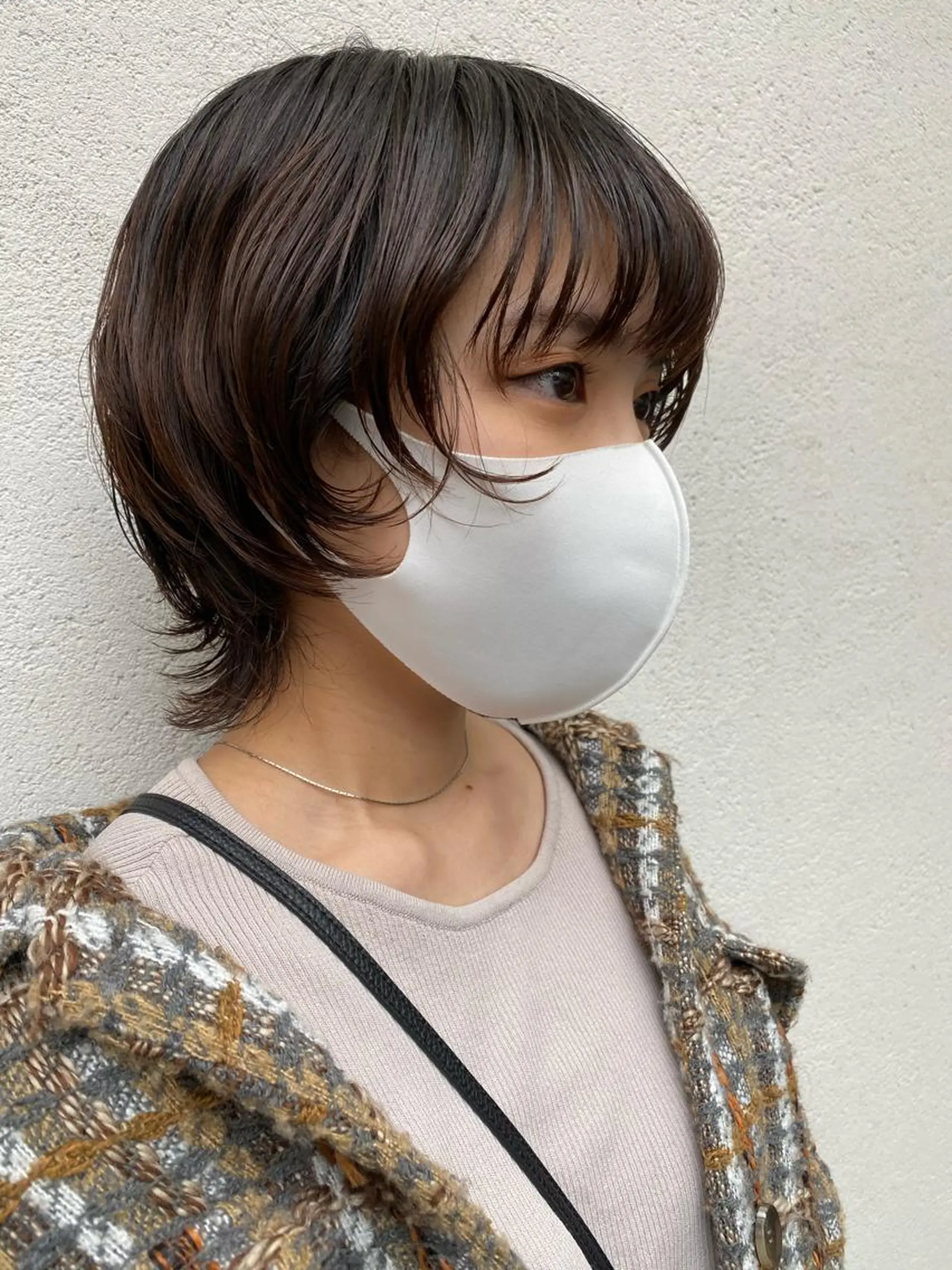 ショート cie所属・ボブ/ミニボブ 透明感カラーkadoのヘアスタイル