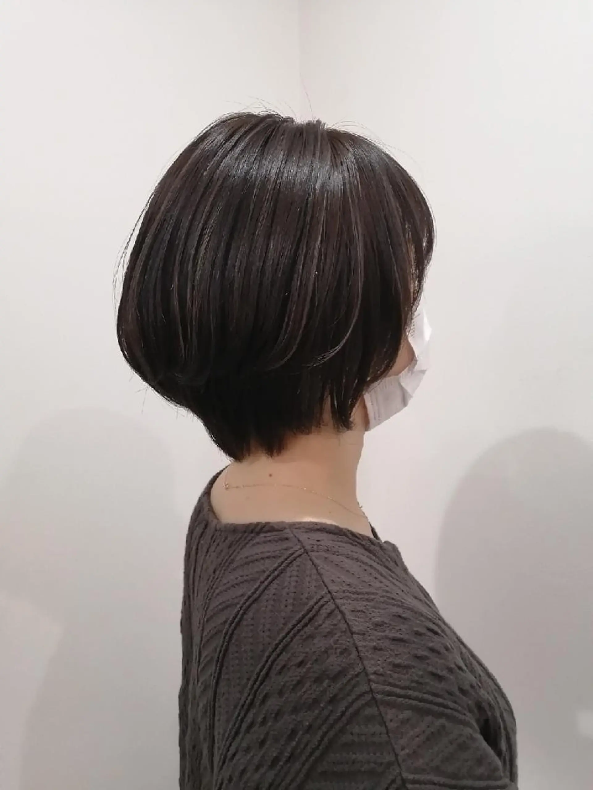 ショート カラー グレージュ ハイライトカラー ハイライト カット ヘアカラー sepiage trois所属・酒井 亜希のヘアスタイル