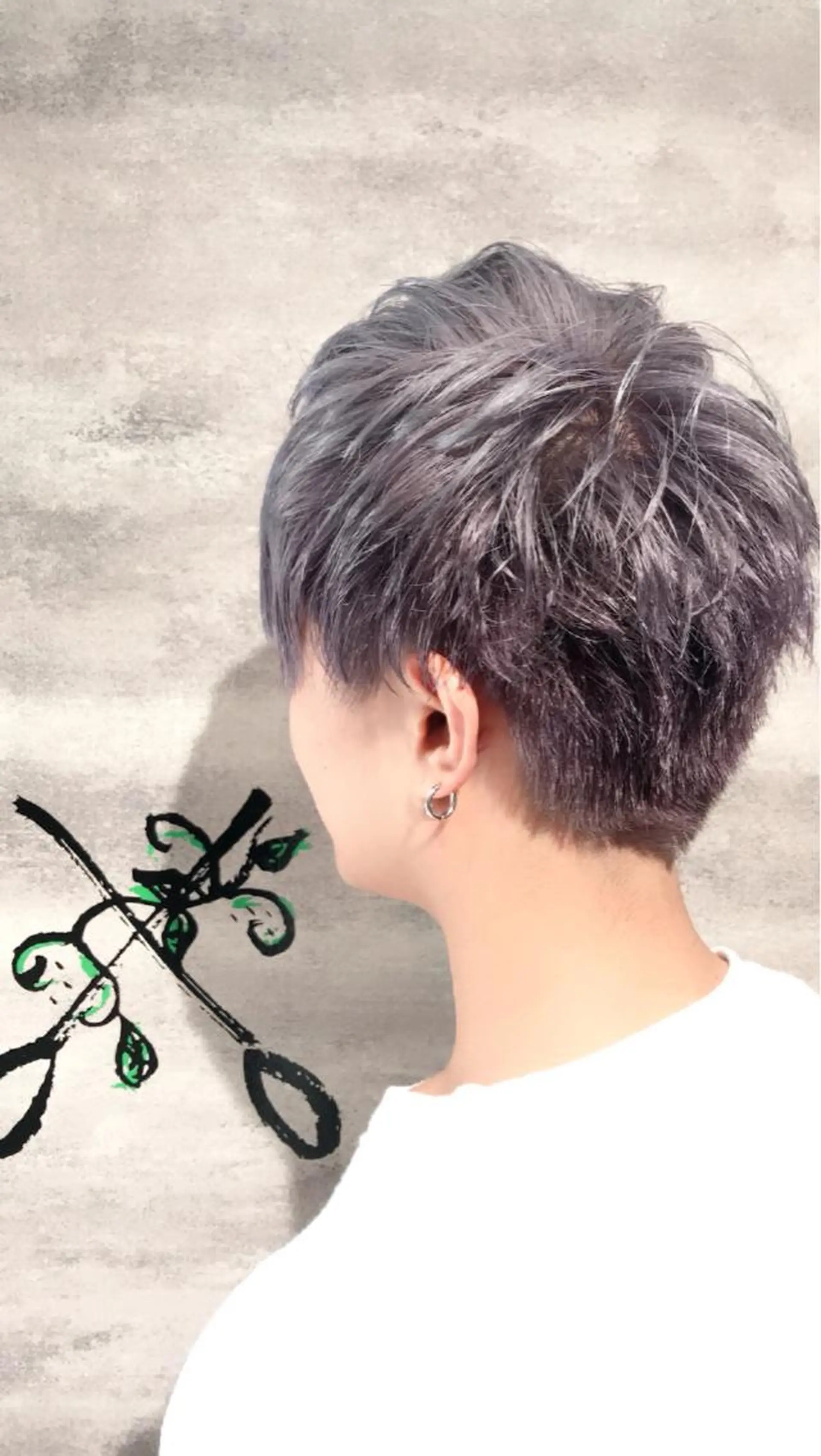カラー メンズ シルバー カット ヘアカラー トリートメント 💈Blanco💈 カラー&ケア🌈のヘアスタイル
