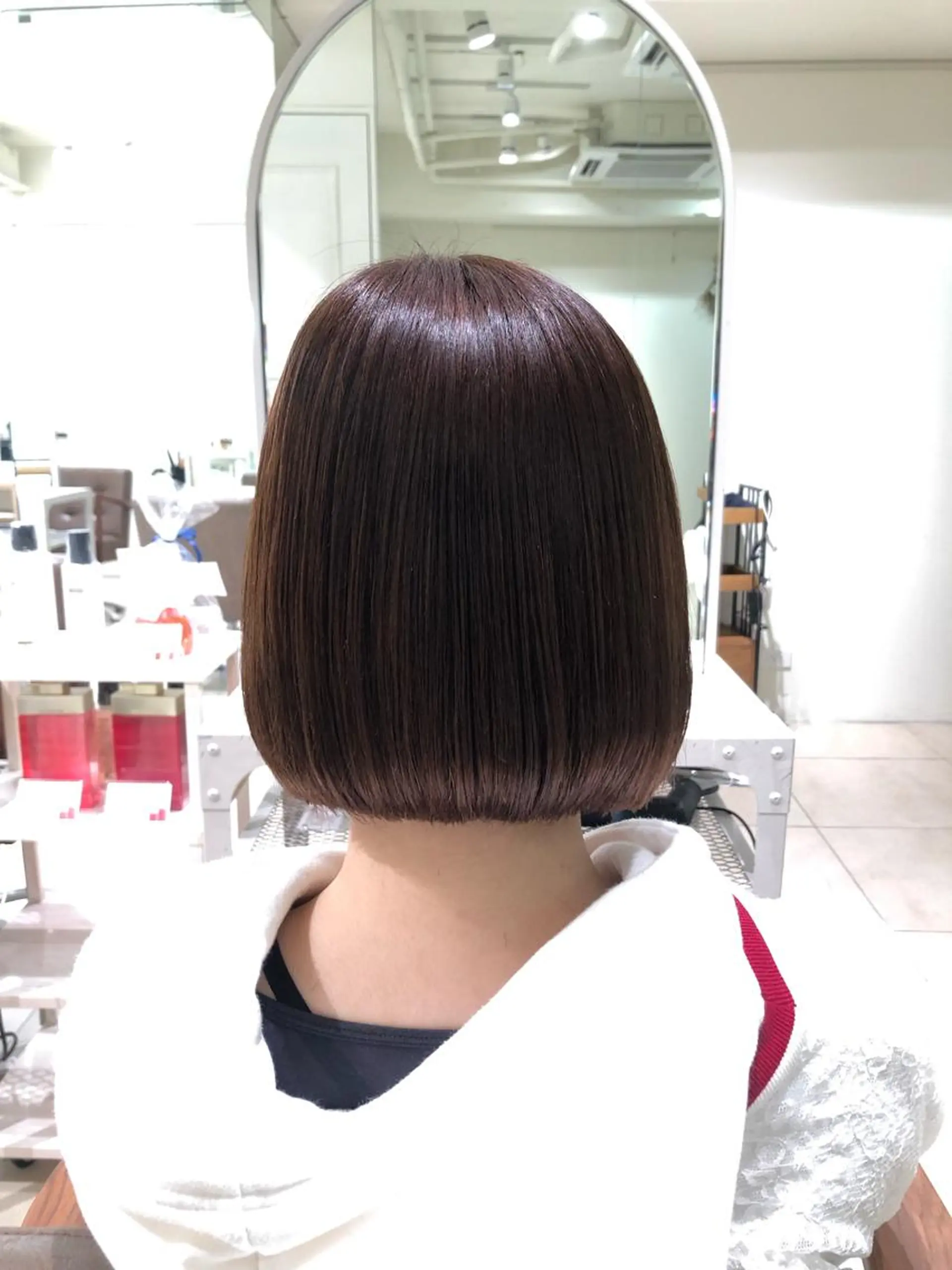 ショート 前下がりボブ ボブ globe船橋所属・スタイリスト★今村 優太のヘアスタイル