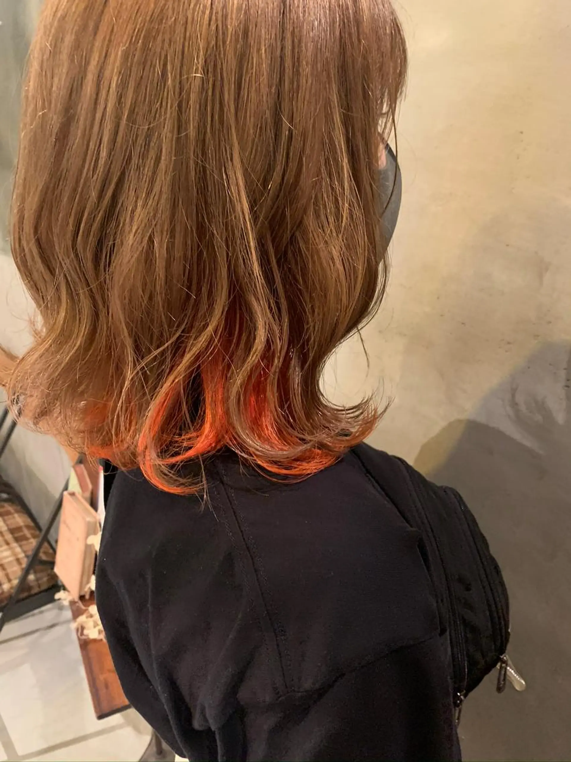 ミディアム カラー botan KOZUEのヘアスタイル