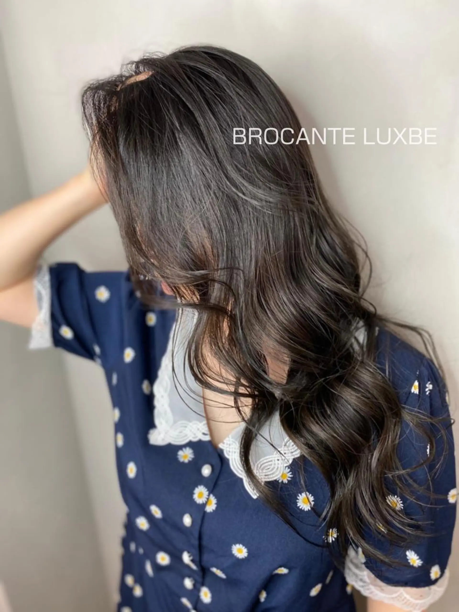 ロング カラー 透明感カラー ヨシンモリ 韓国風ヘア カット ヘアカラー トリートメント BROCANTE✂︎ karasawa.nのヘアスタイル