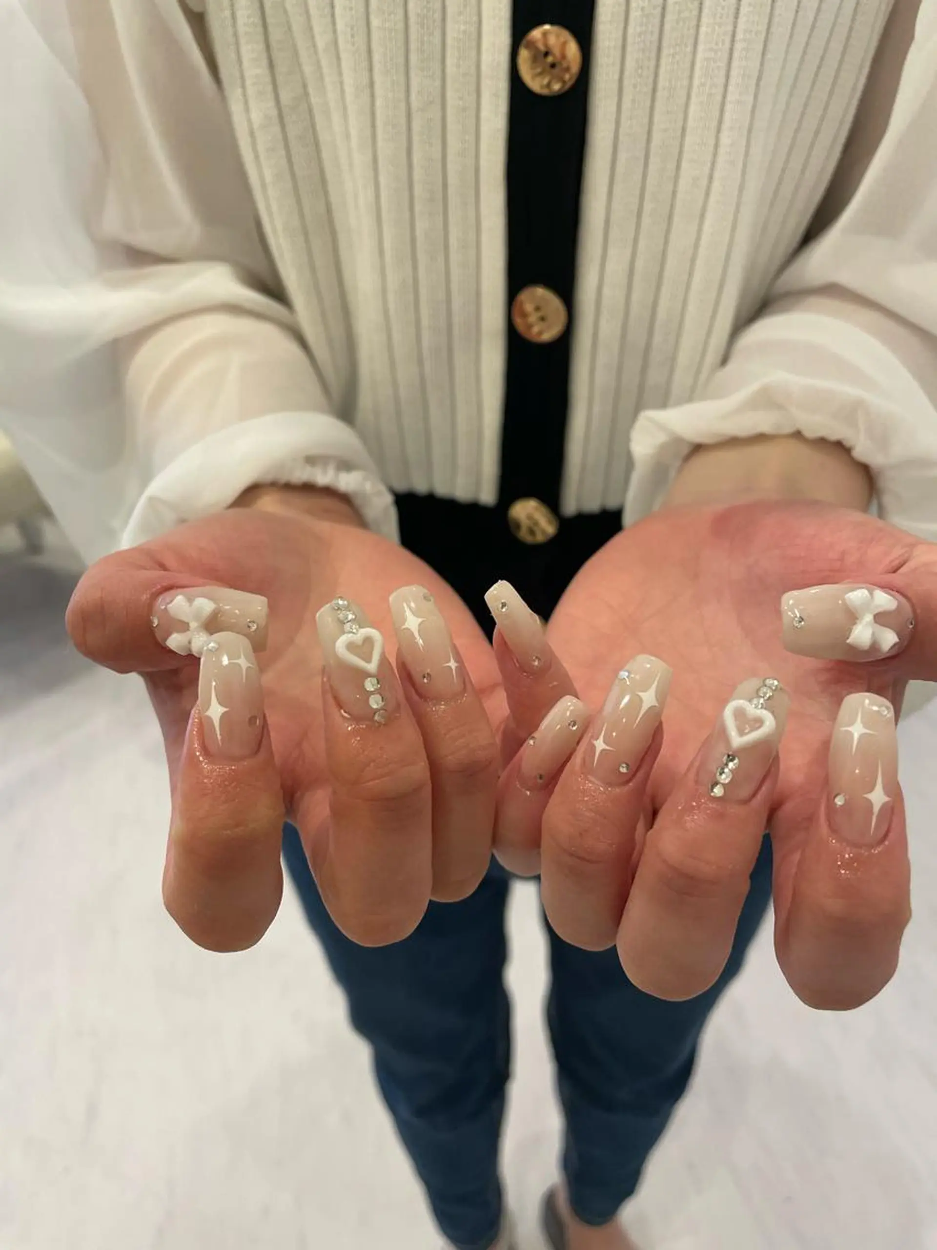 ネイル 束感まつ毛/ネイル/ LED♥KIRARAのマツエク・マツパデザイン