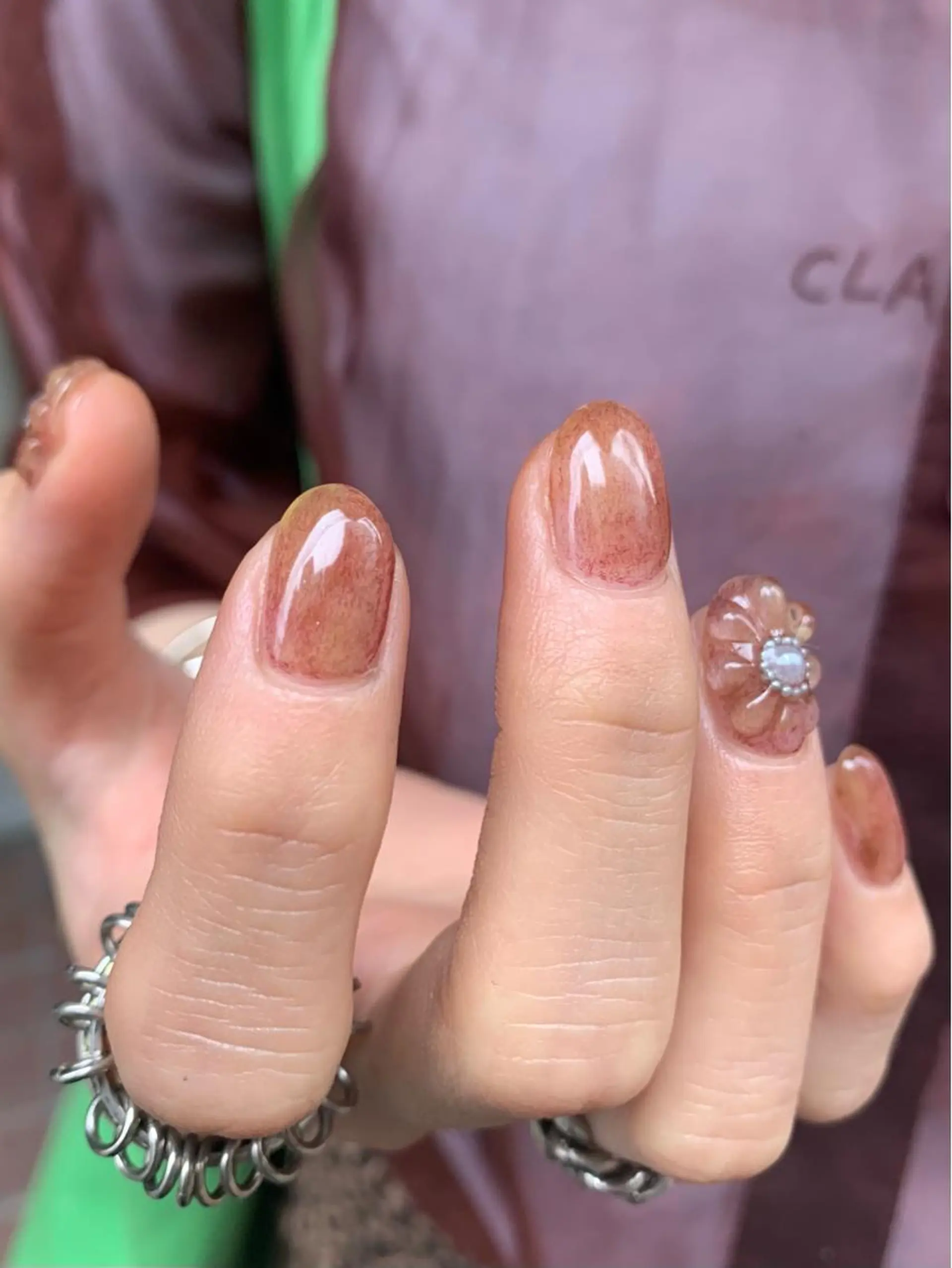 ネイル kana/モード ・グランジ໒꒱のネイルデザイン