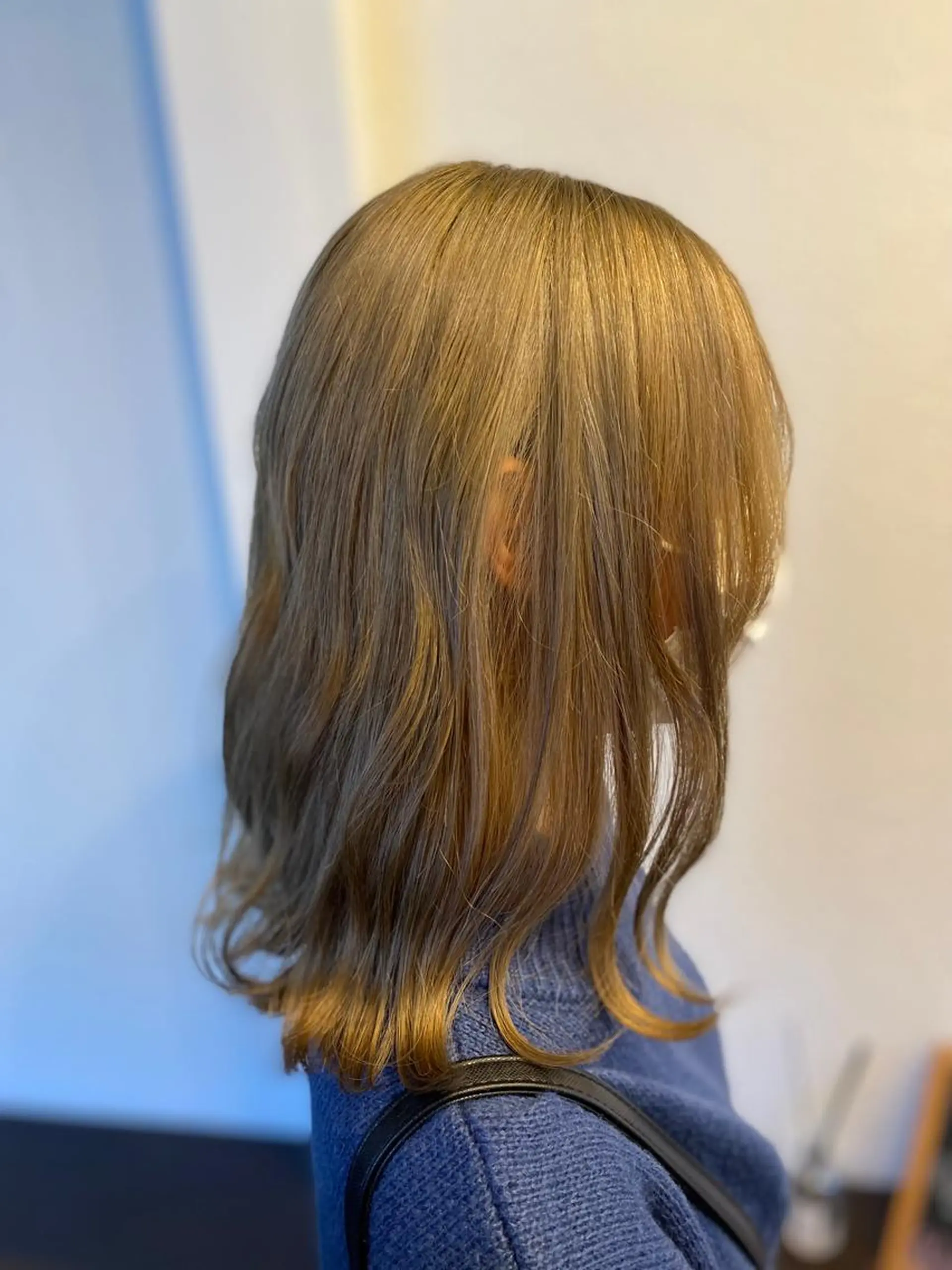 ミディアム カラー ヘアアレンジ カット ヘアカラー トリートメント DANY🦋名駅✂︎ 艶髪/透明感カラーのヘアスタイル