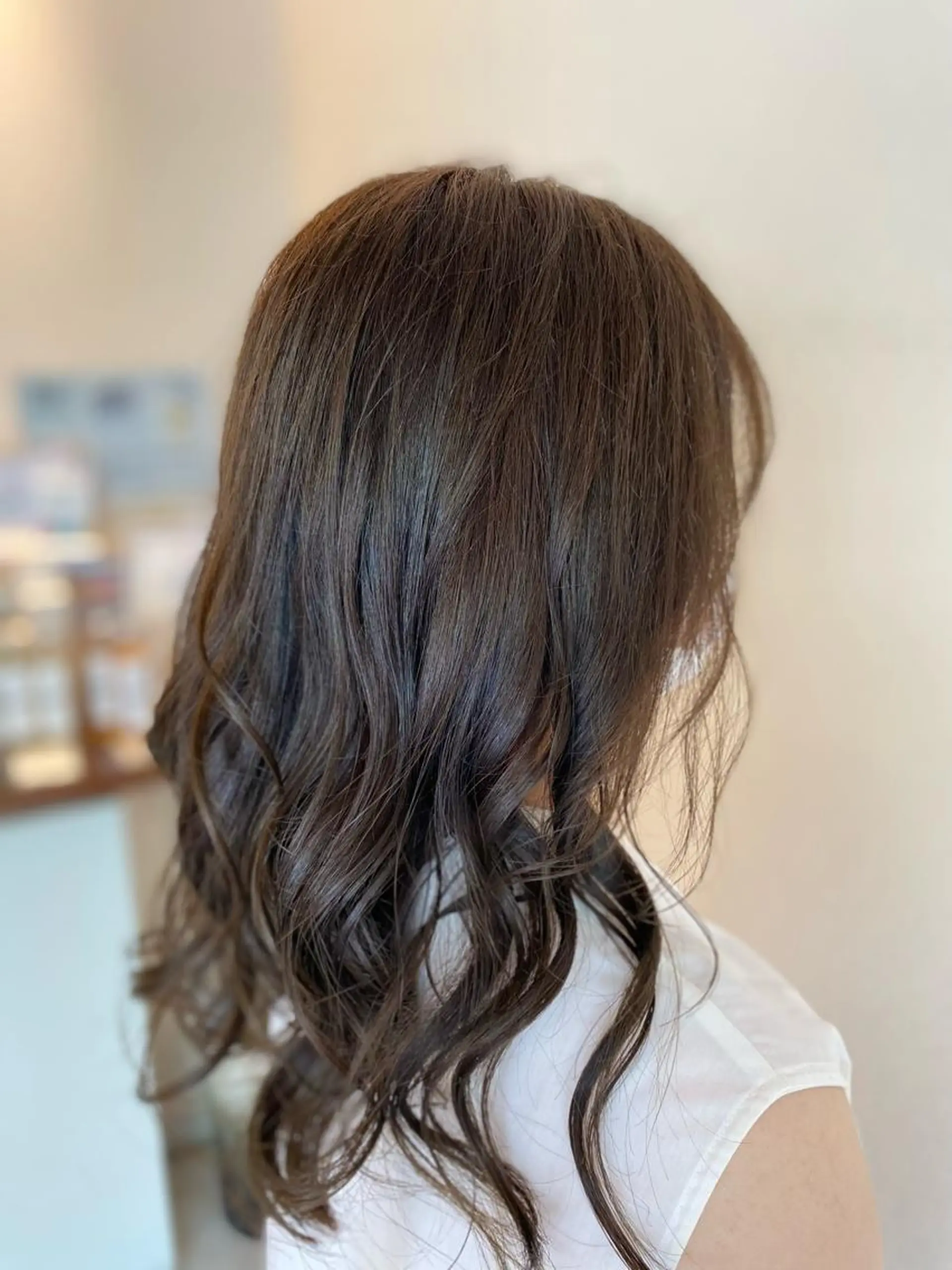 セミロング 清水 有紗のヘアスタイル