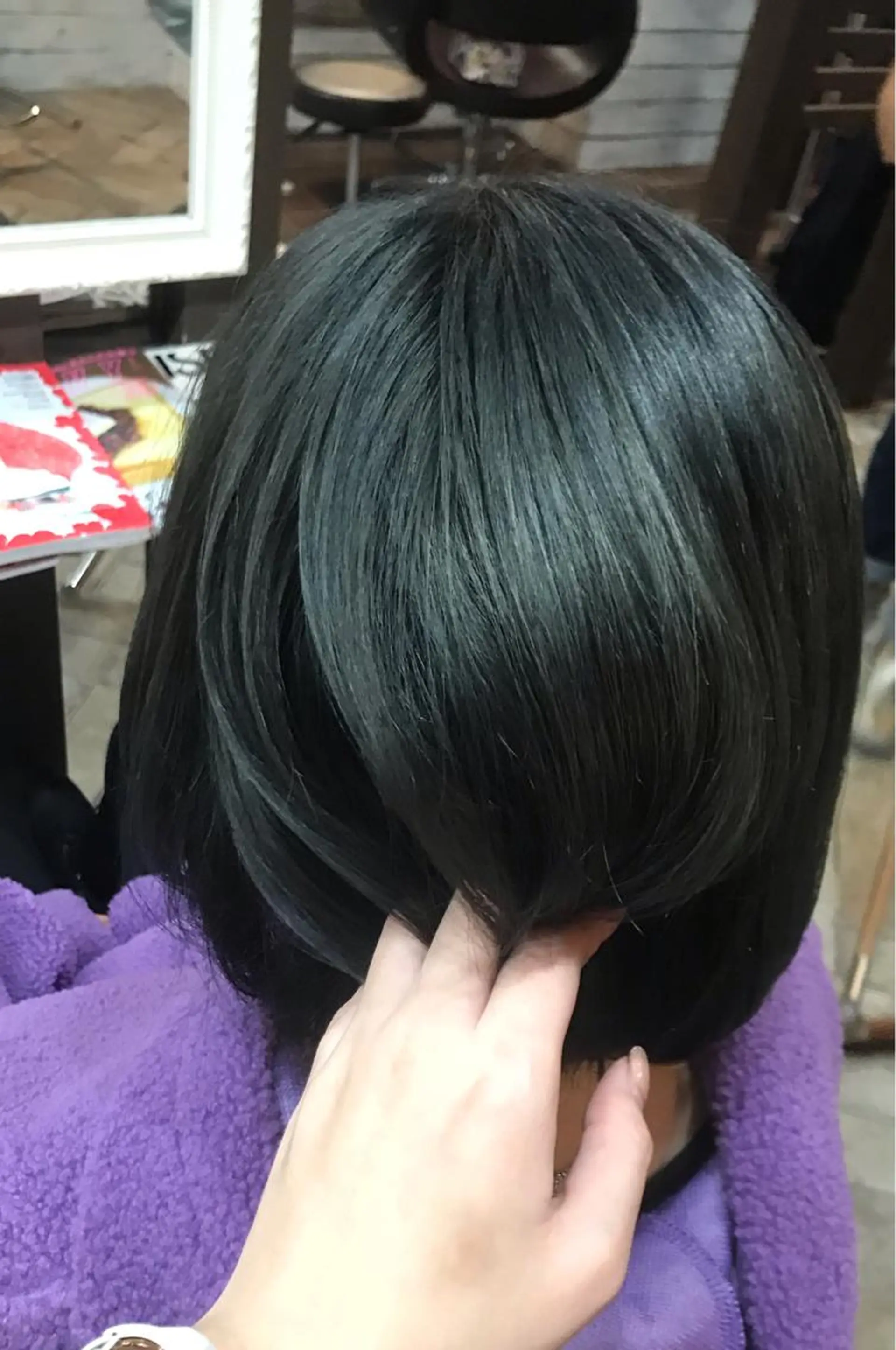 ショート カラー ヘアアレンジ アッシュ アッシュグレー アッシュグレージュ グレージュ シルバー まつげと美容室/ 個室/瀬戸 一菜のヘアスタイル