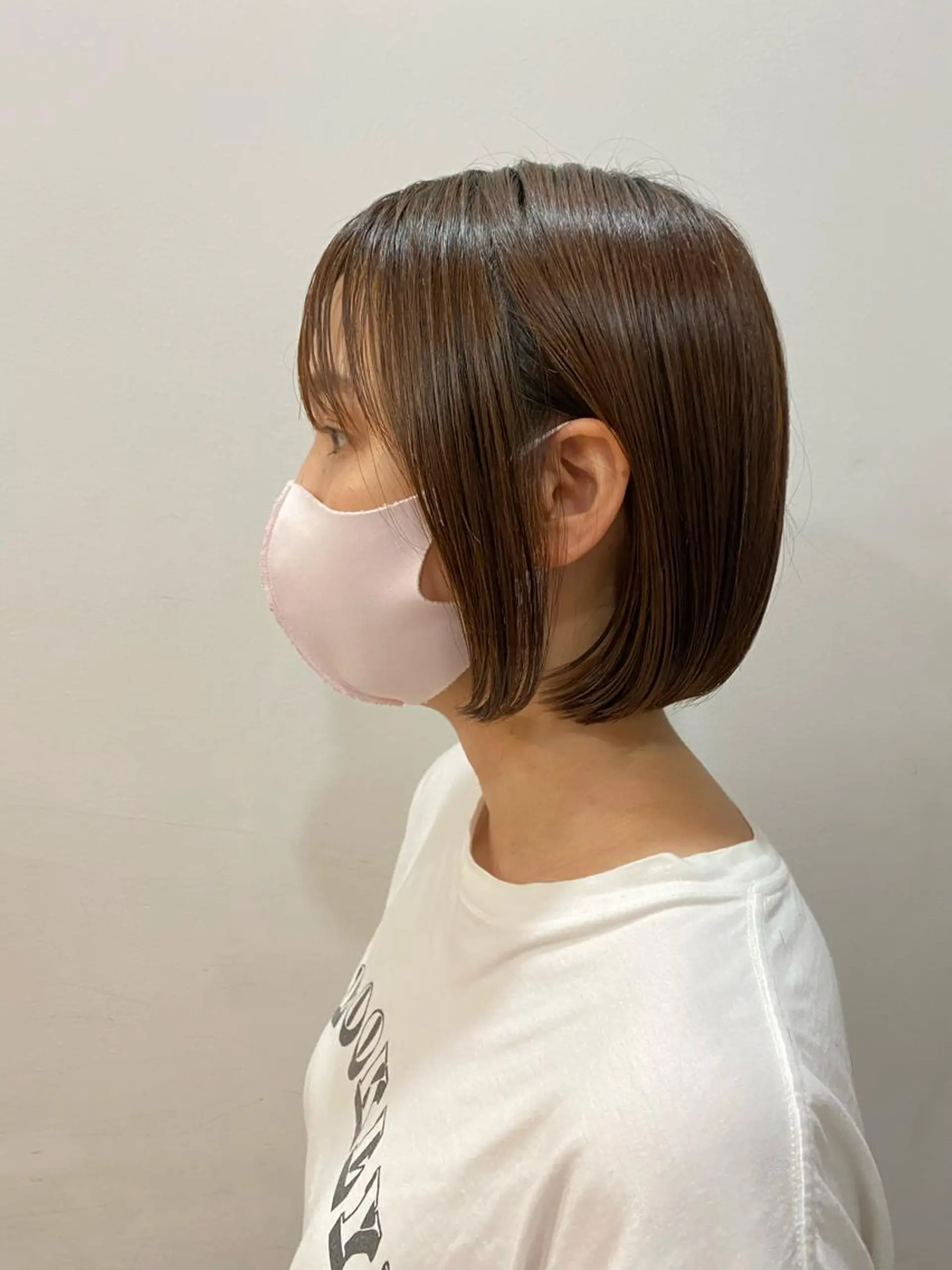 ミディアム ボブ 栗田 大輝のヘアスタイル