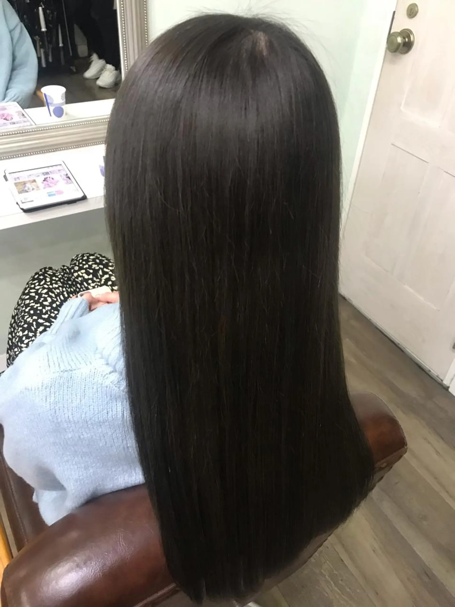 ロング カラー ヘアカラー ブリーチ&似合せボブ 田中寛十のヘアスタイル