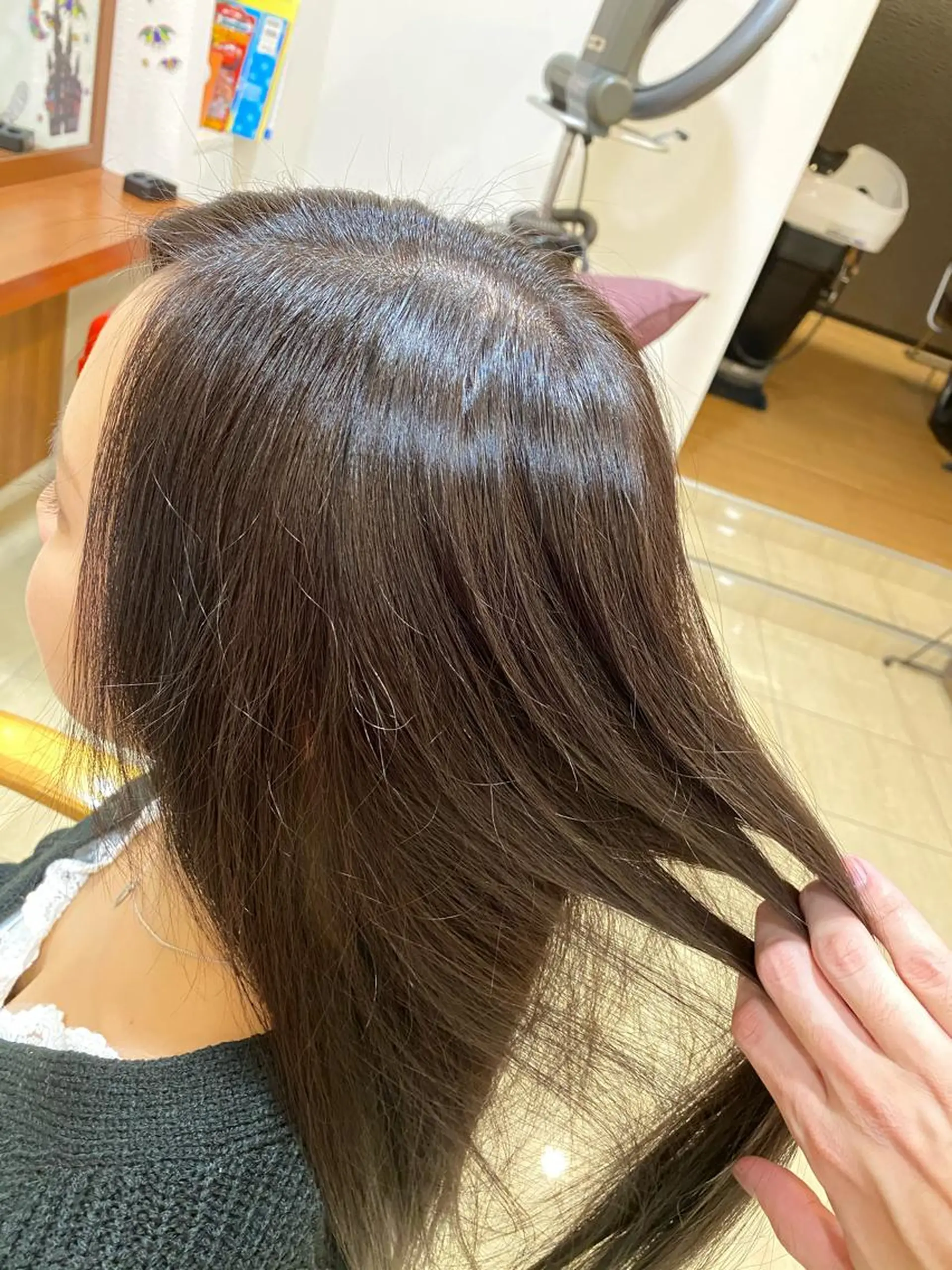 ロング フジサキ ハヤトのヘアスタイル