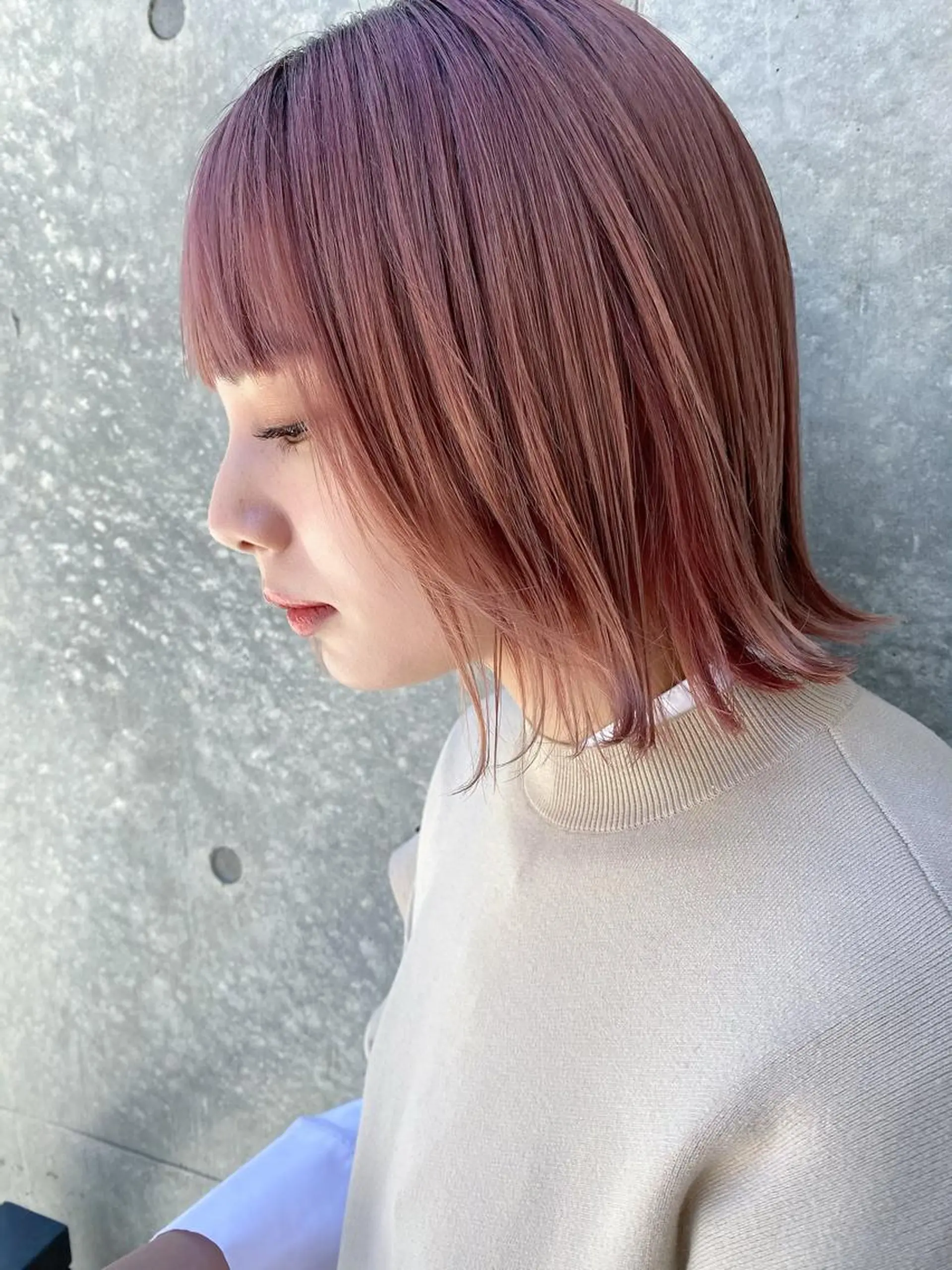 ミディアム カット ヘアカラー marju銀座 マージュギンザのヘアスタイル
