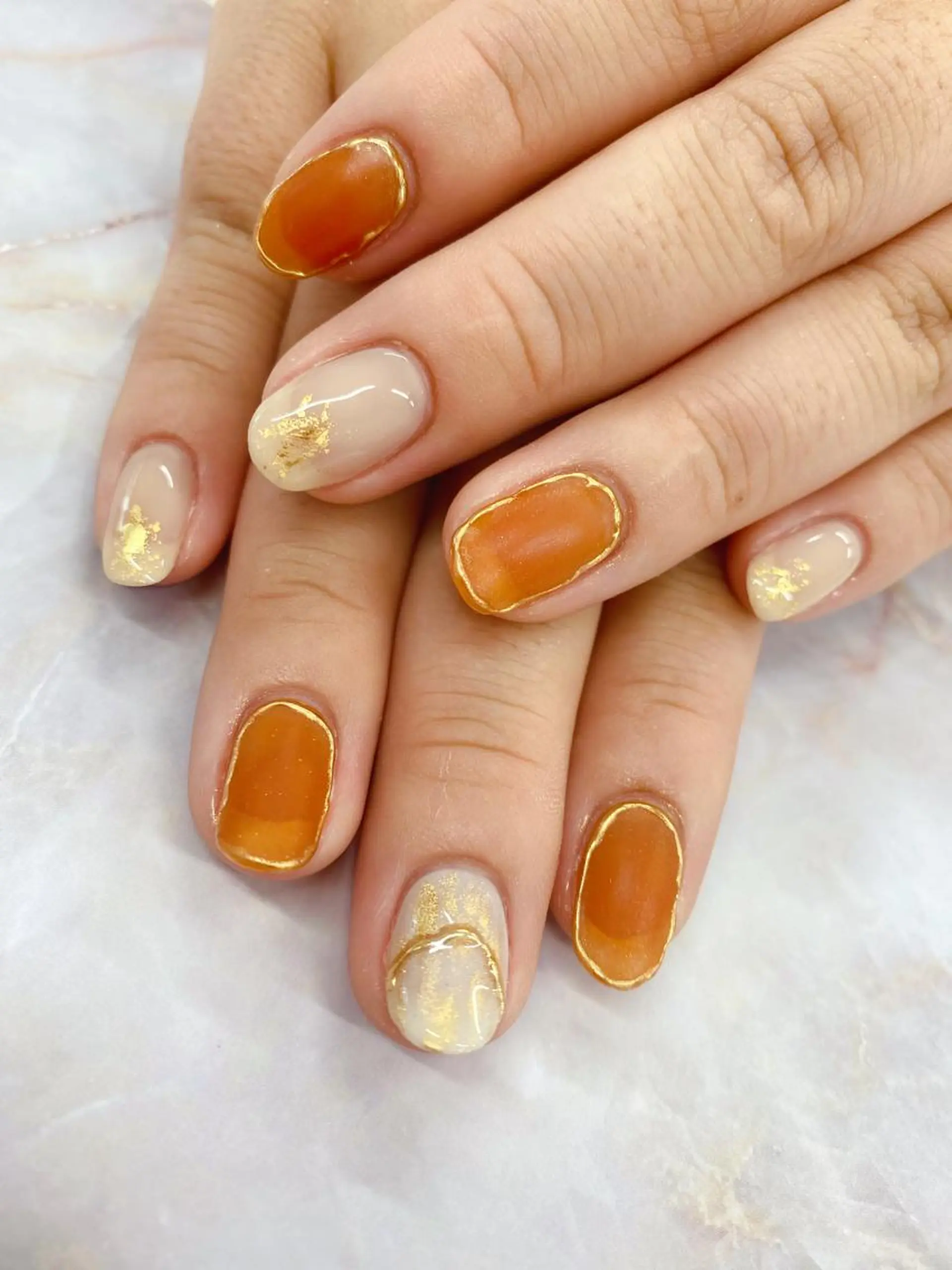 ネイル ニュアンスネイル シンプルネイル Y nailのネイルデザイン
