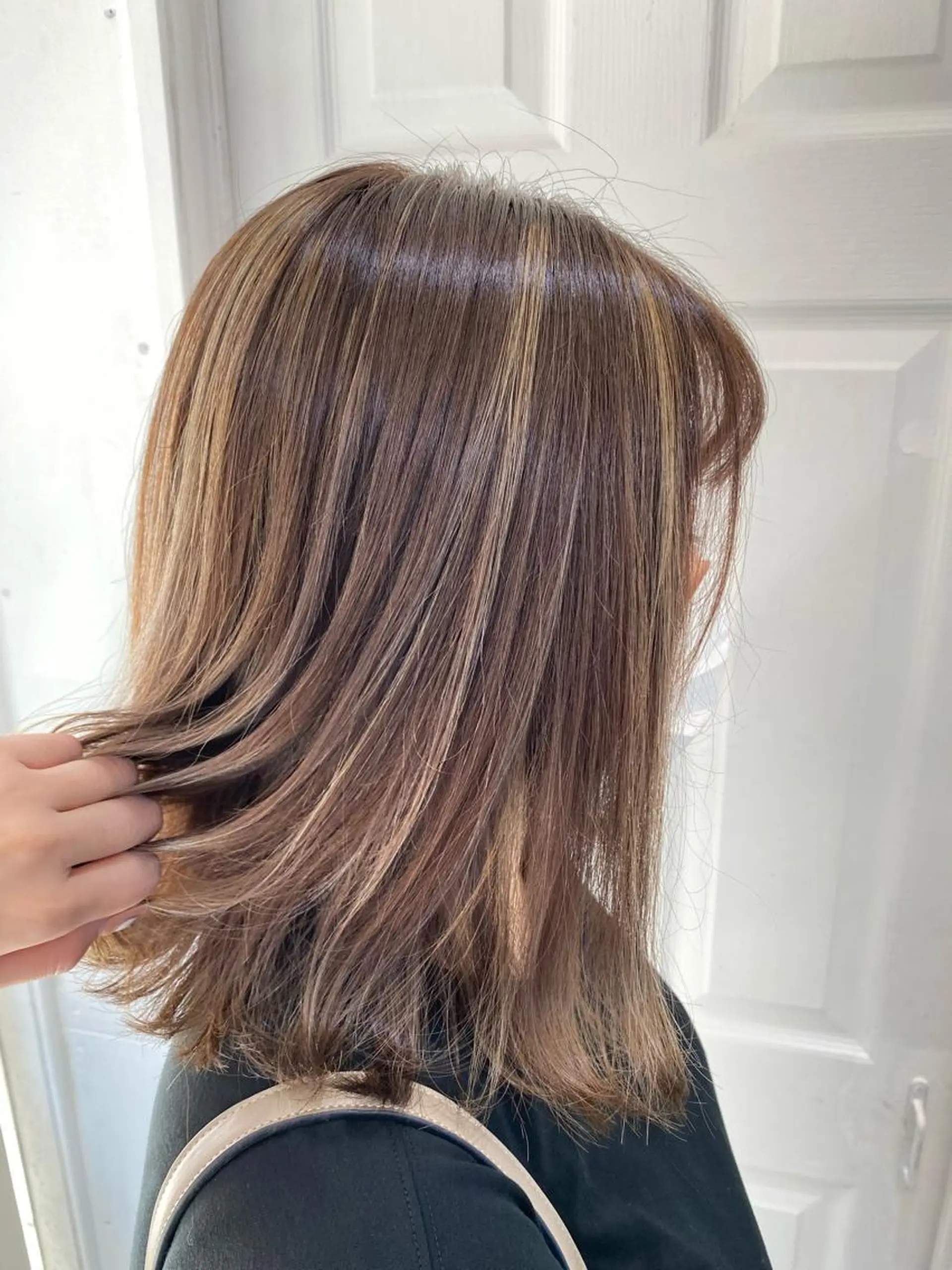 ミディアム カラー uros.所属・メンズパーマ/ エクステ🌞セナのヘアスタイル