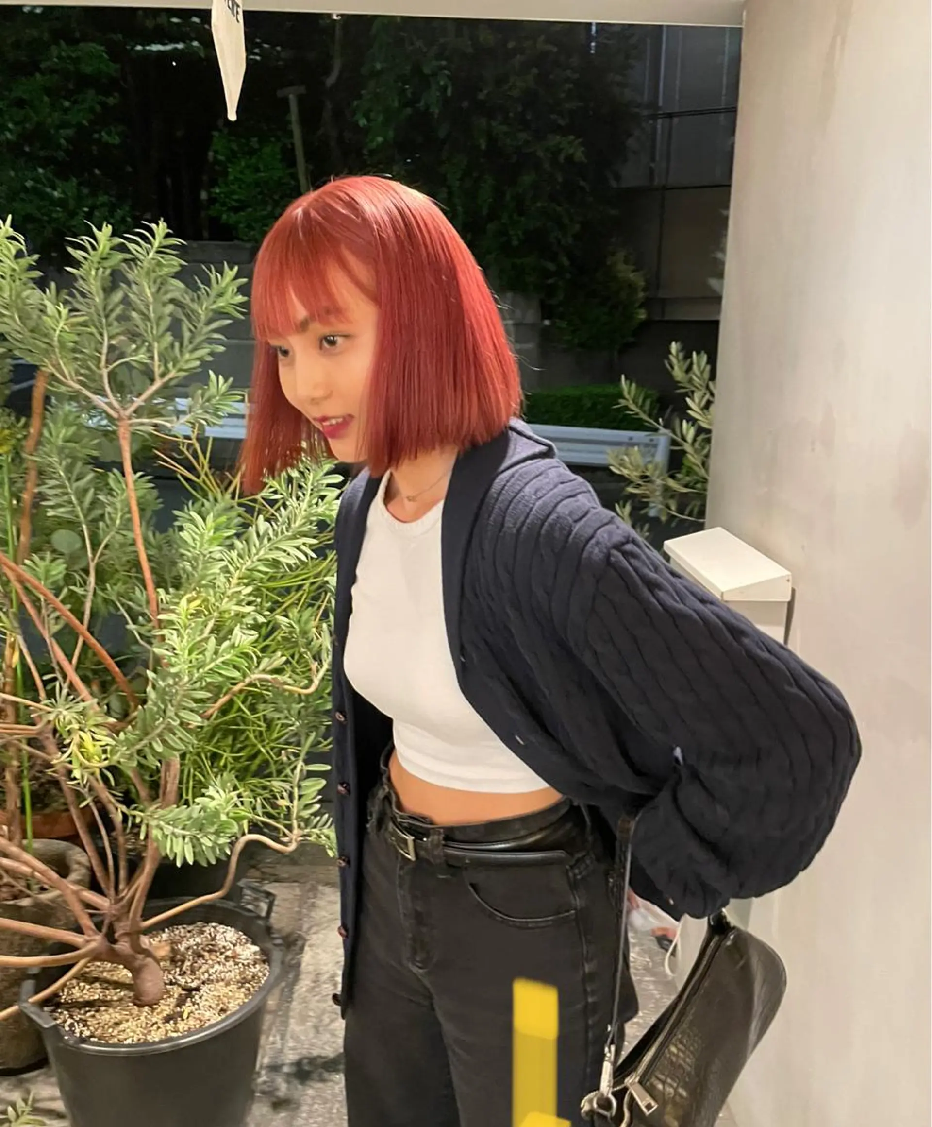 ミディアム カラー ヘアアレンジ ミディアムパーマ バレイヤージュ ブリーチ ケアブリーチ デザインカラー ヘアカラー トリートメント スパイラルパーマ 🌐hina⭐️のヘアスタイル