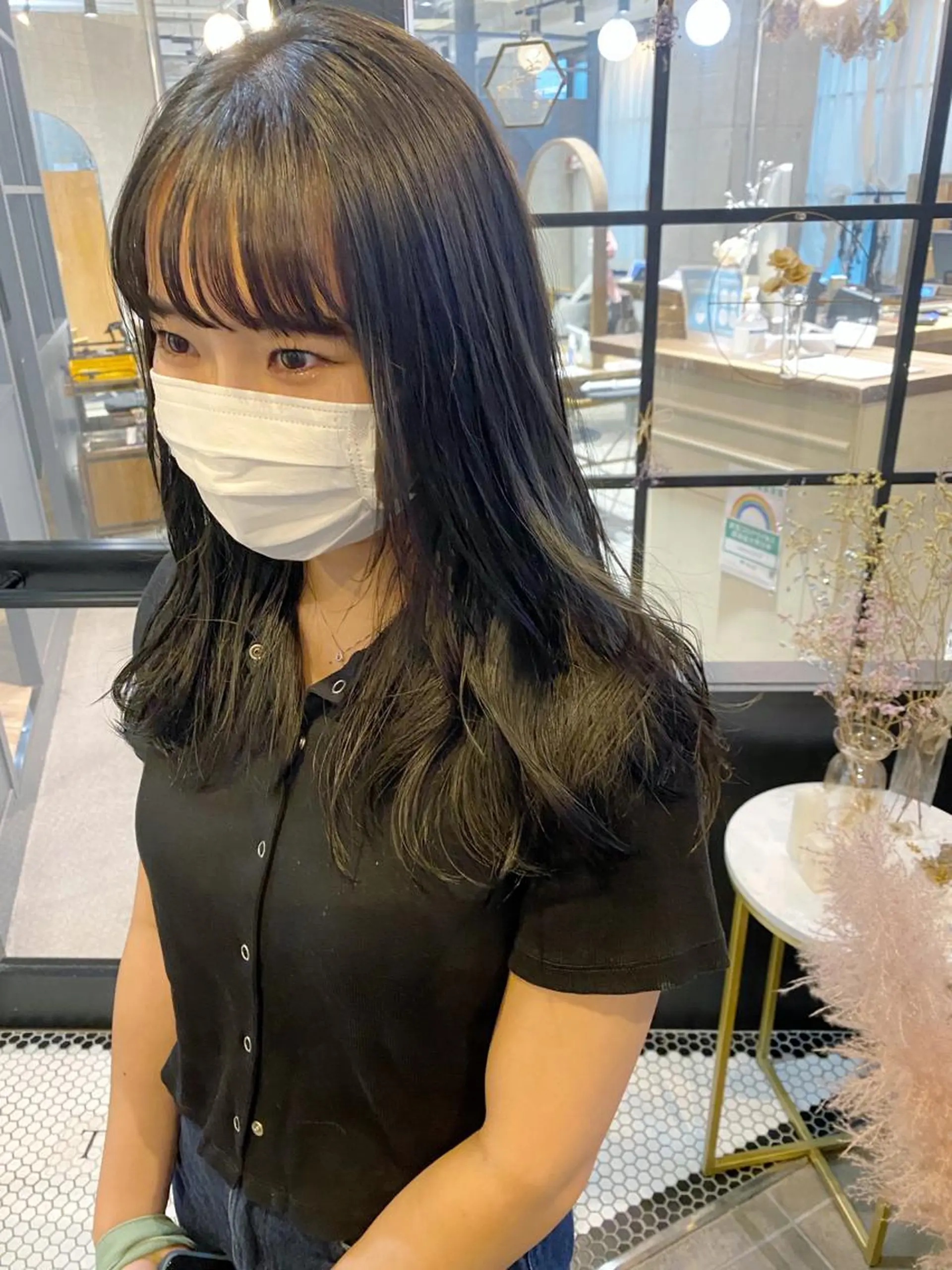 ロング カラー カット 透明感カラー 🩰asumiのヘアスタイル