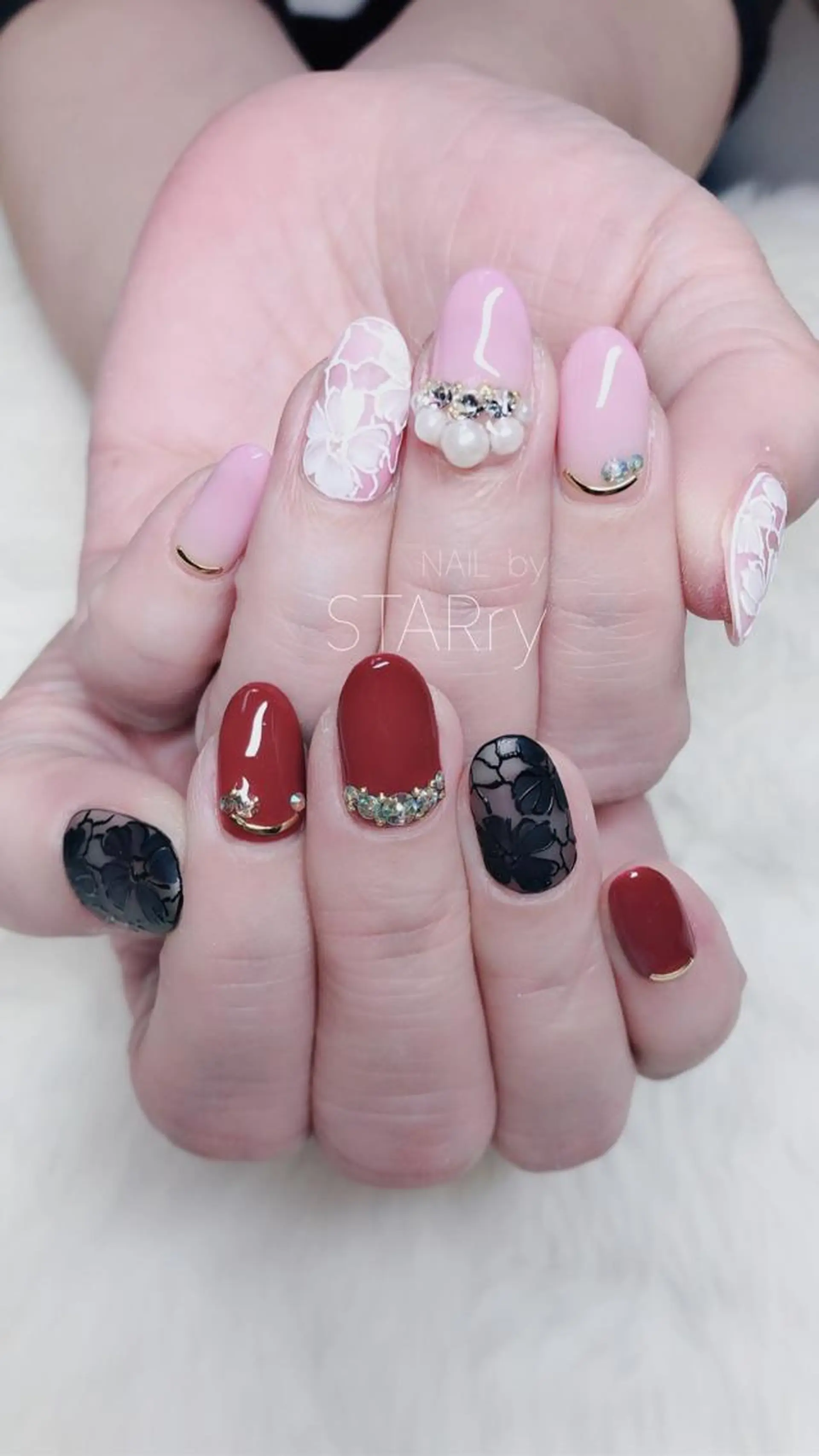 ネイル アートネイル ジェルネイル ニュアンスネイル NAIL by STARry 川口のネイルデザイン