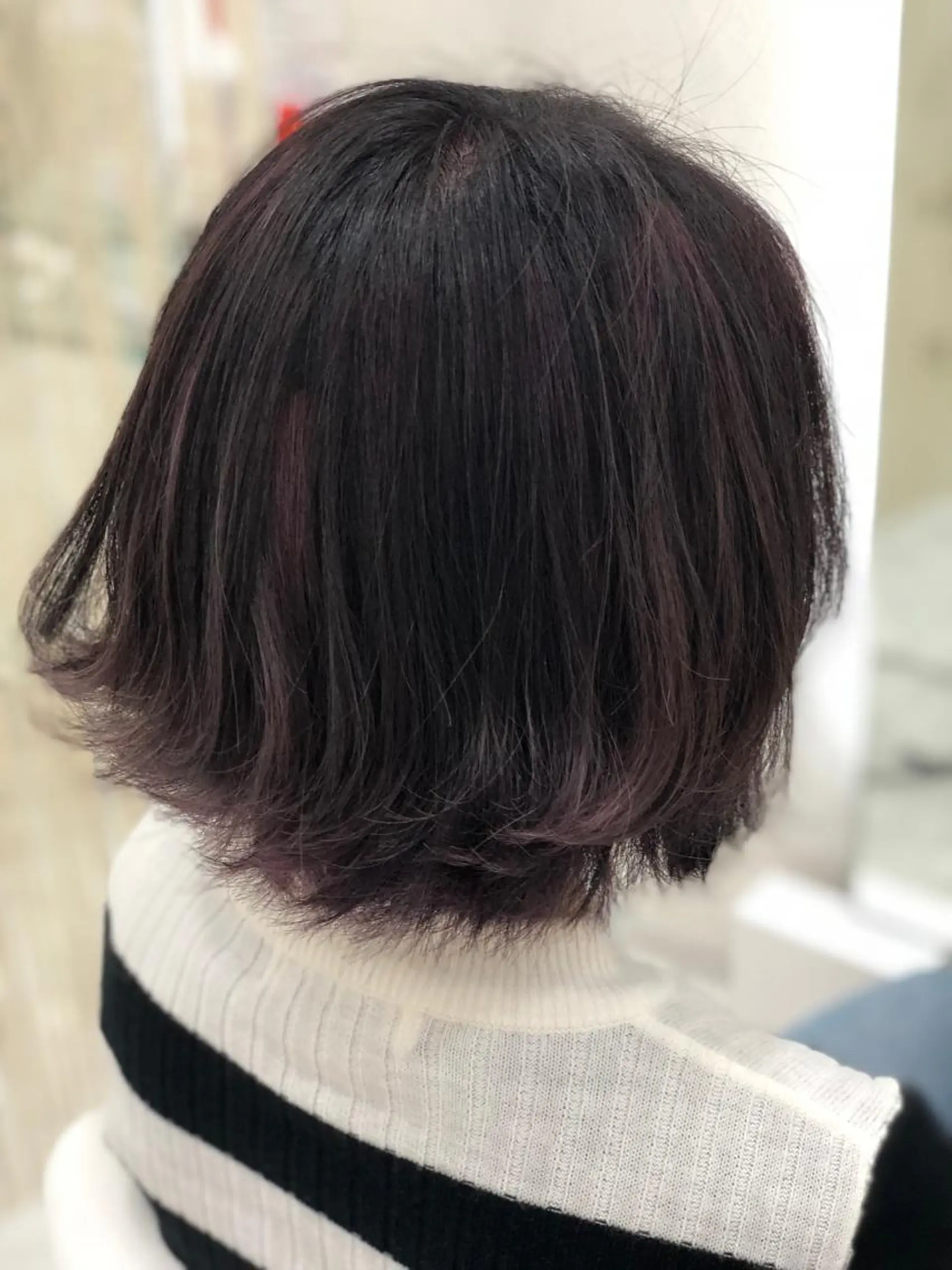 ミディアム カラー バレイヤージュ ブリーチ グラデーションカラー レイヤーカット hair Freak所属・佐藤 祥太のヘアスタイル