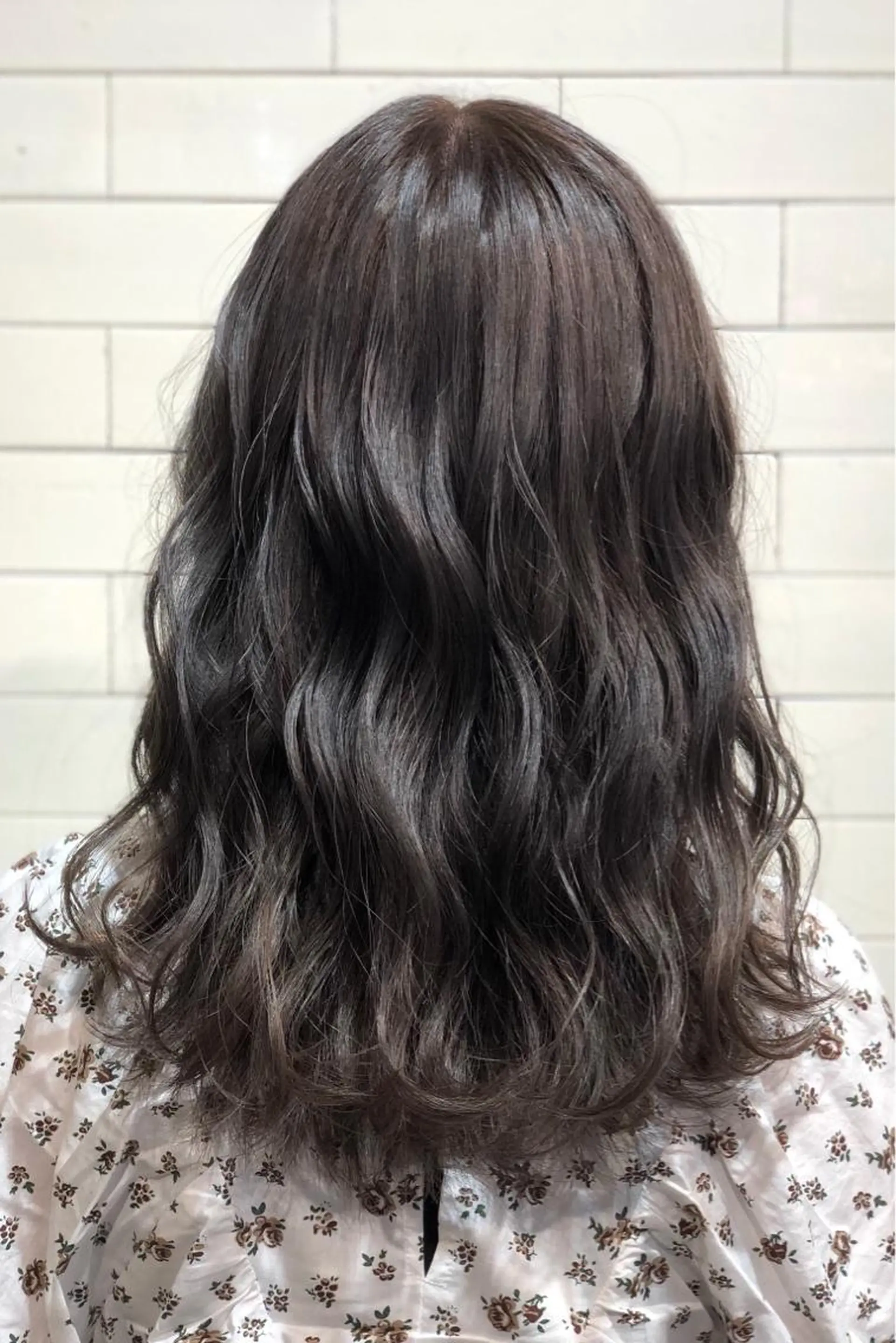 ミディアム カラー 🤍髪質改善➕透明感 カラー🤍川上葵のヘアスタイル