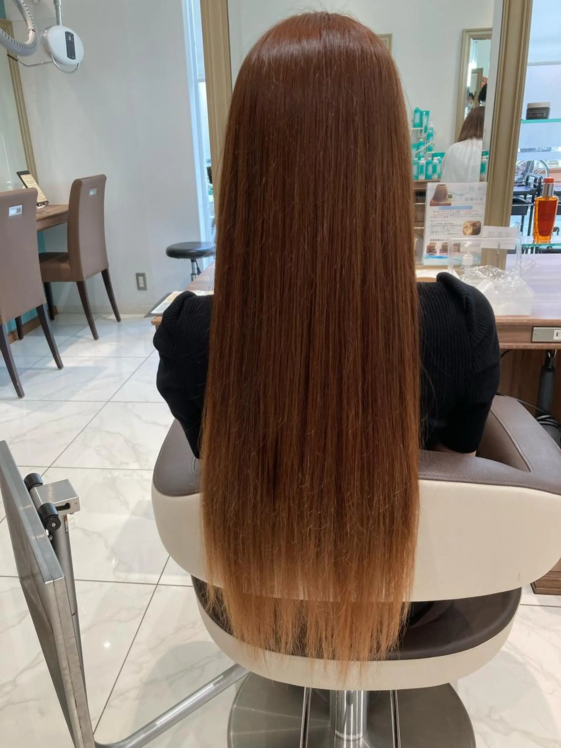 ロング カラー ヘアカラー トリートメント ✨韓国風特化/ 永島玲香✨のヘアスタイル