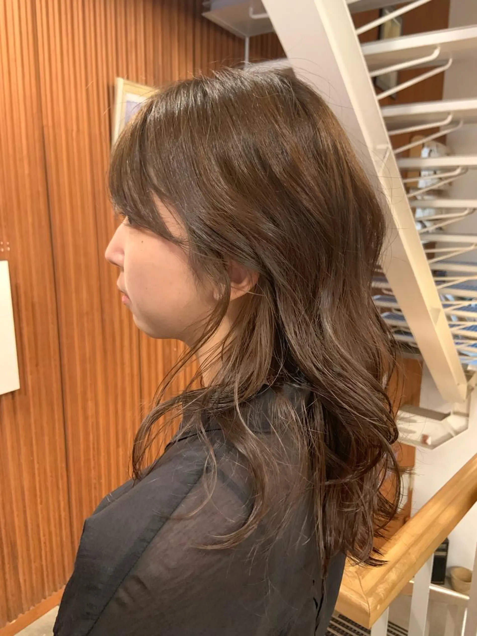 セミロング 🌞アオキ サキ🕊のヘアスタイル