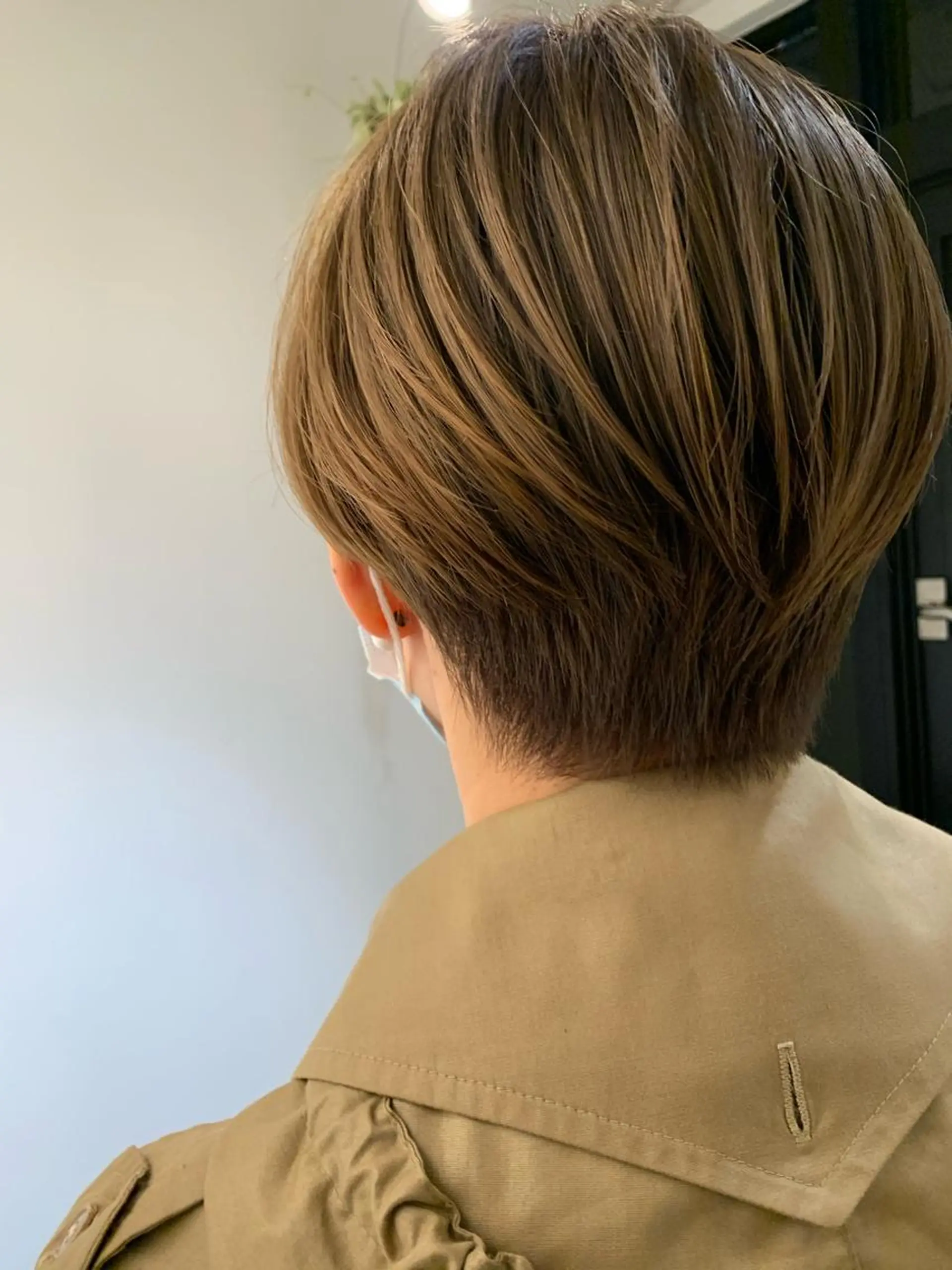 ショート カラー ベージュカラー ショートヘア DUMBO所属・【完全マンツー 恵比寿】佐藤 翔のヘアスタイル