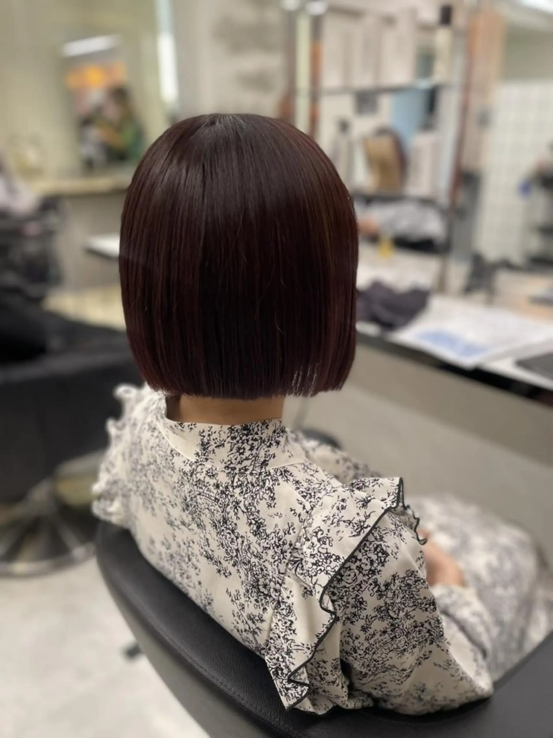 カラー 美髪透明感カラー🫧 銀座ACADEMYのヘアスタイル