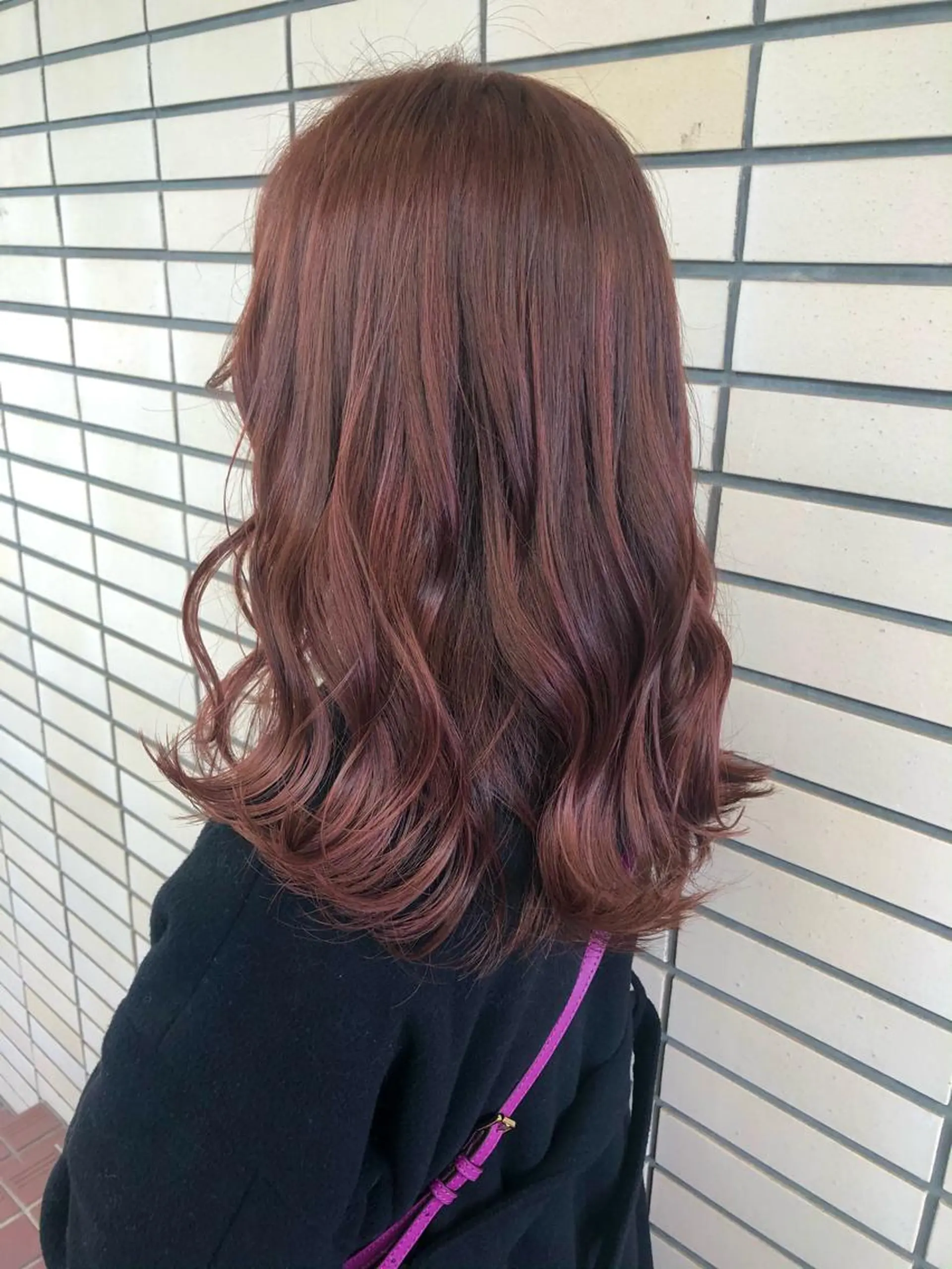 ロング カラー ハイライトカラー ピンクカラー ハイライト ヘアカラー 2nd所属・🤍2nd🤍田所 美希のヘアスタイル