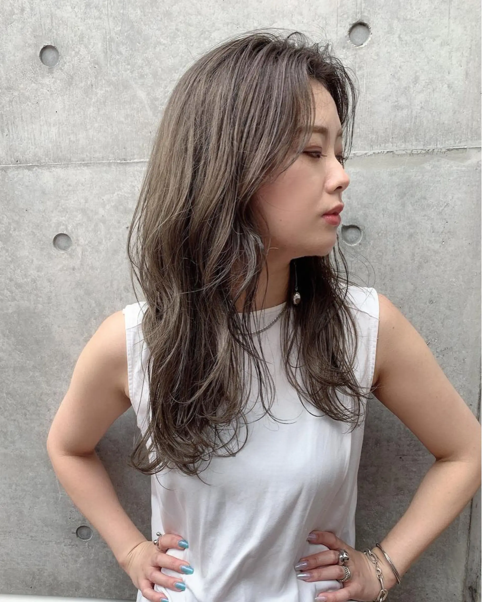 ロング カラー box  mico. mutsumiのヘアスタイル