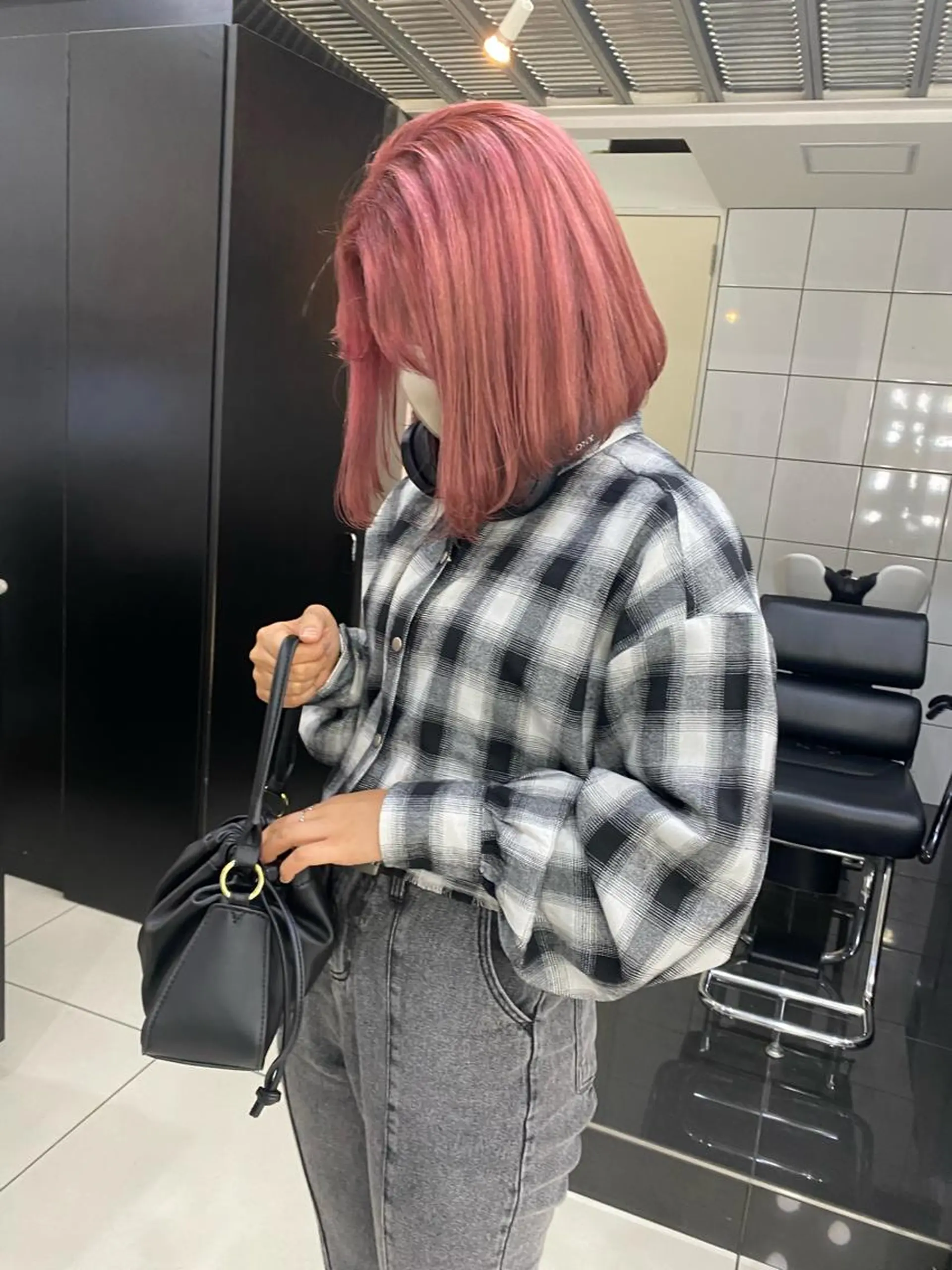 ミディアム カラー ヘアアレンジ SHACHU渋谷神南店所属・SHACHU ayamiのヘアスタイル