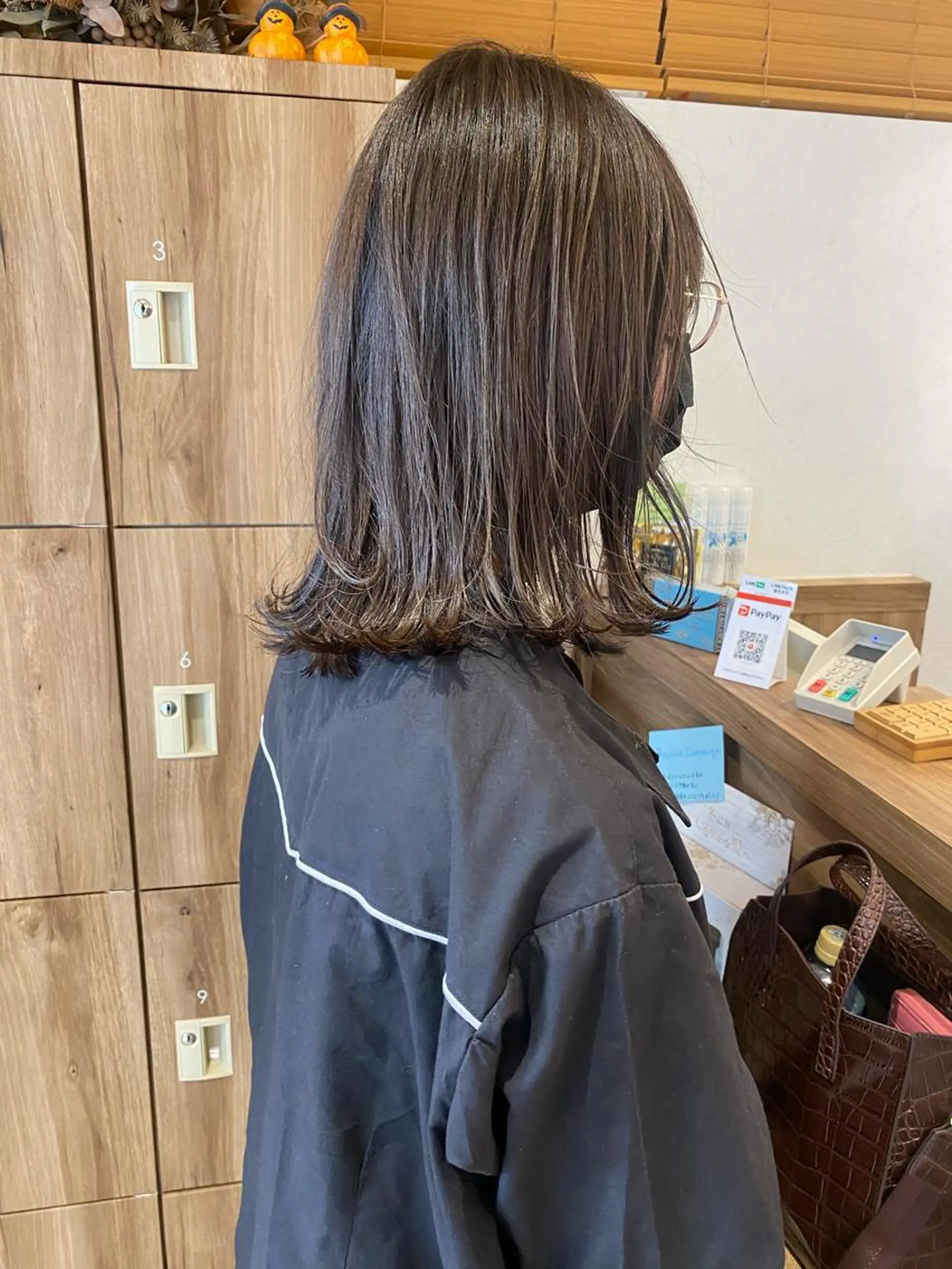 ミディアム カラー カット ヘアカラー パーマ指名No1 /namiのヘアスタイル