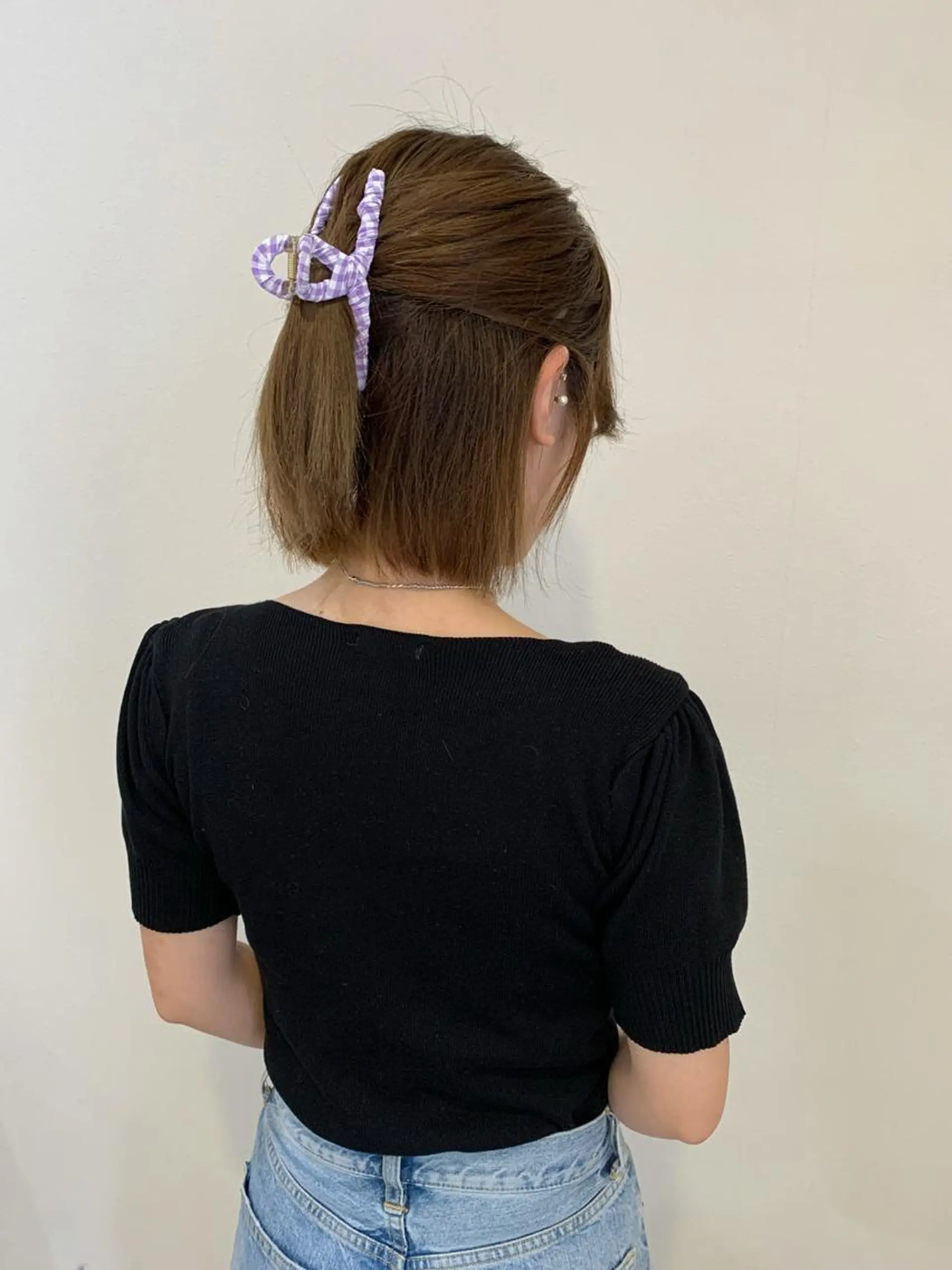 ショート ヘアアレンジ 韓国風ヘア カット ヘアカラー トリートメント 🫧chinatsu 🫧のヘアスタイル
