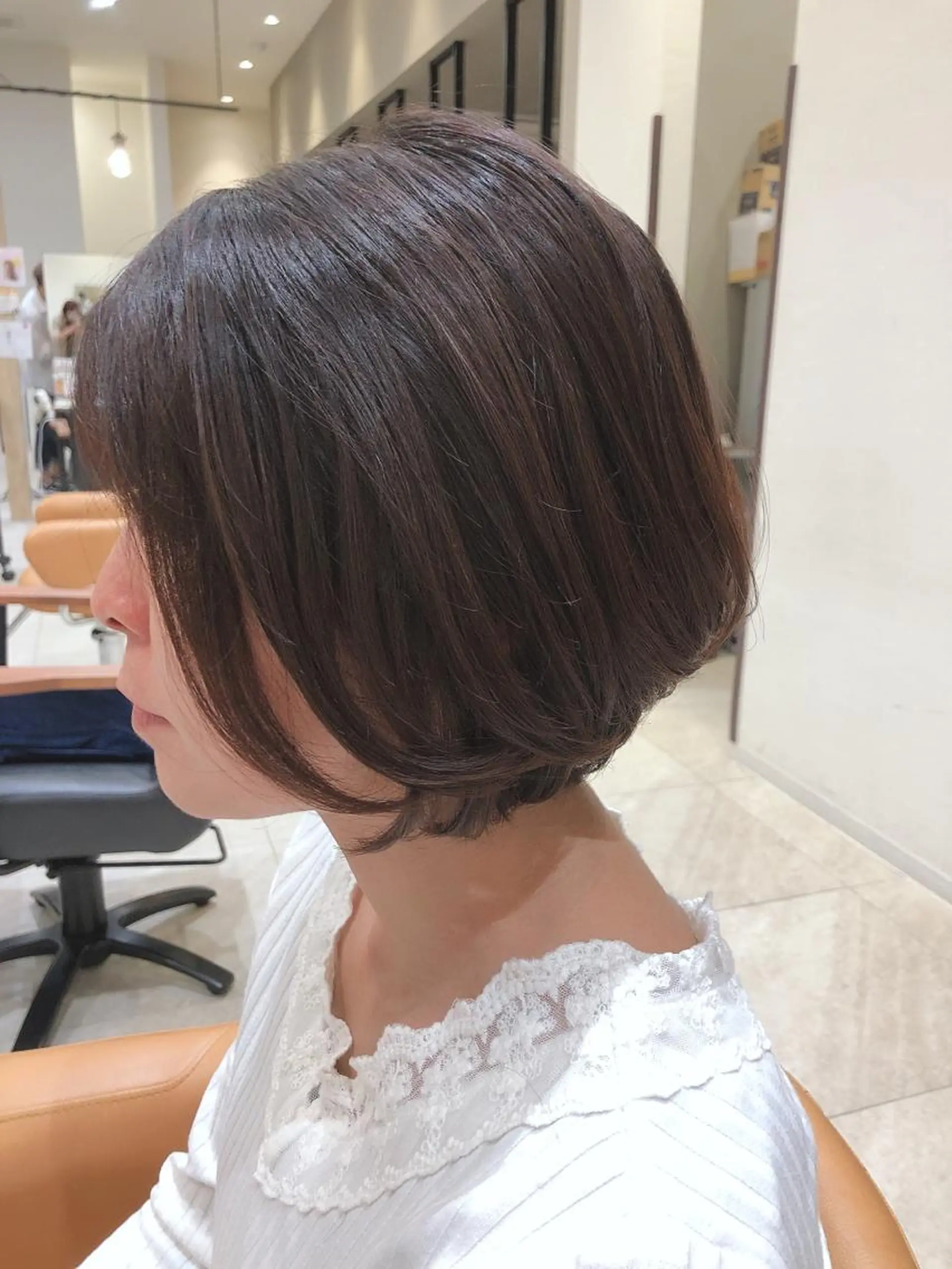 ショート カット 安田 美由紀のヘアスタイル