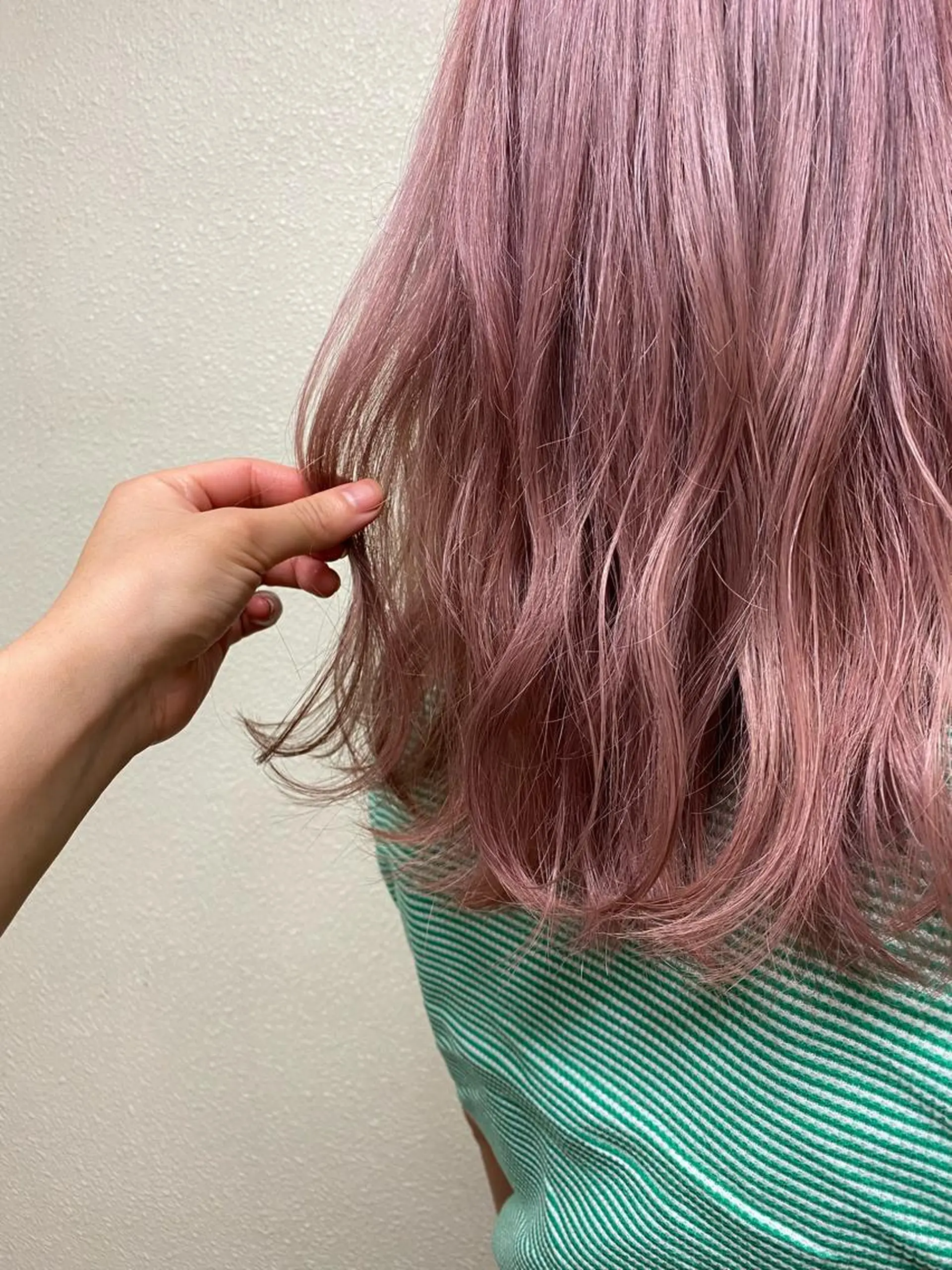 セミロング カラー カット ヘアカラー トリートメント ikeda shioriのヘアスタイル