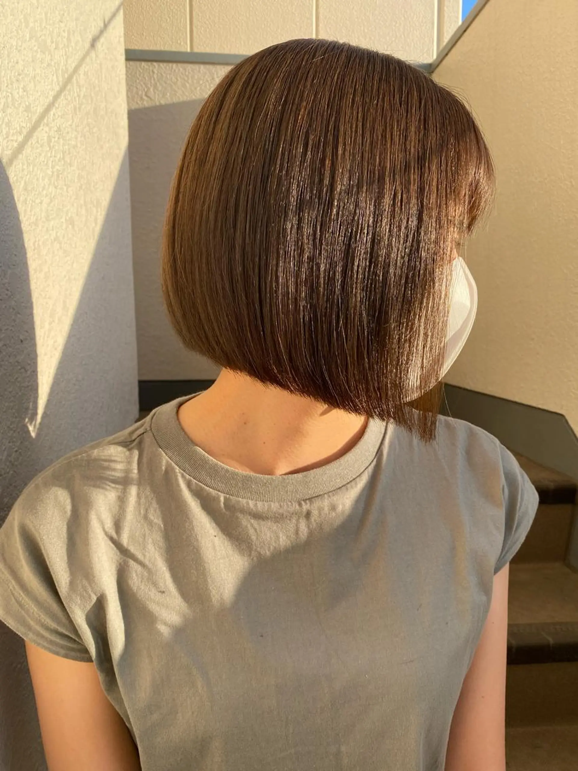 ショート カラー カット les baladins du miroir所属・🍃YURI 🍃のヘアスタイル