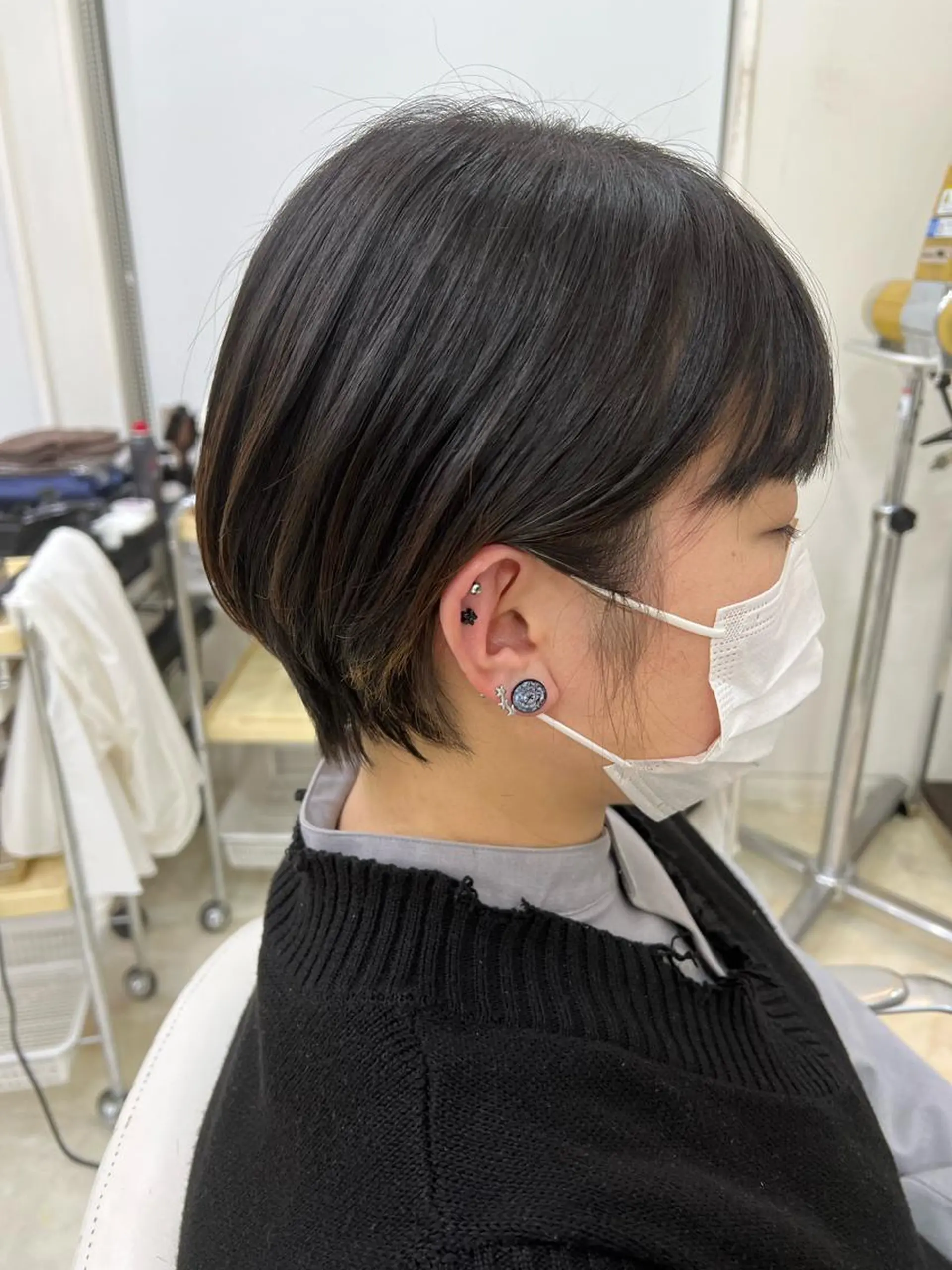 ショート ショートヘア Rapt.HAIR所属・Rapt.HAIR 中村 知里のヘアスタイル