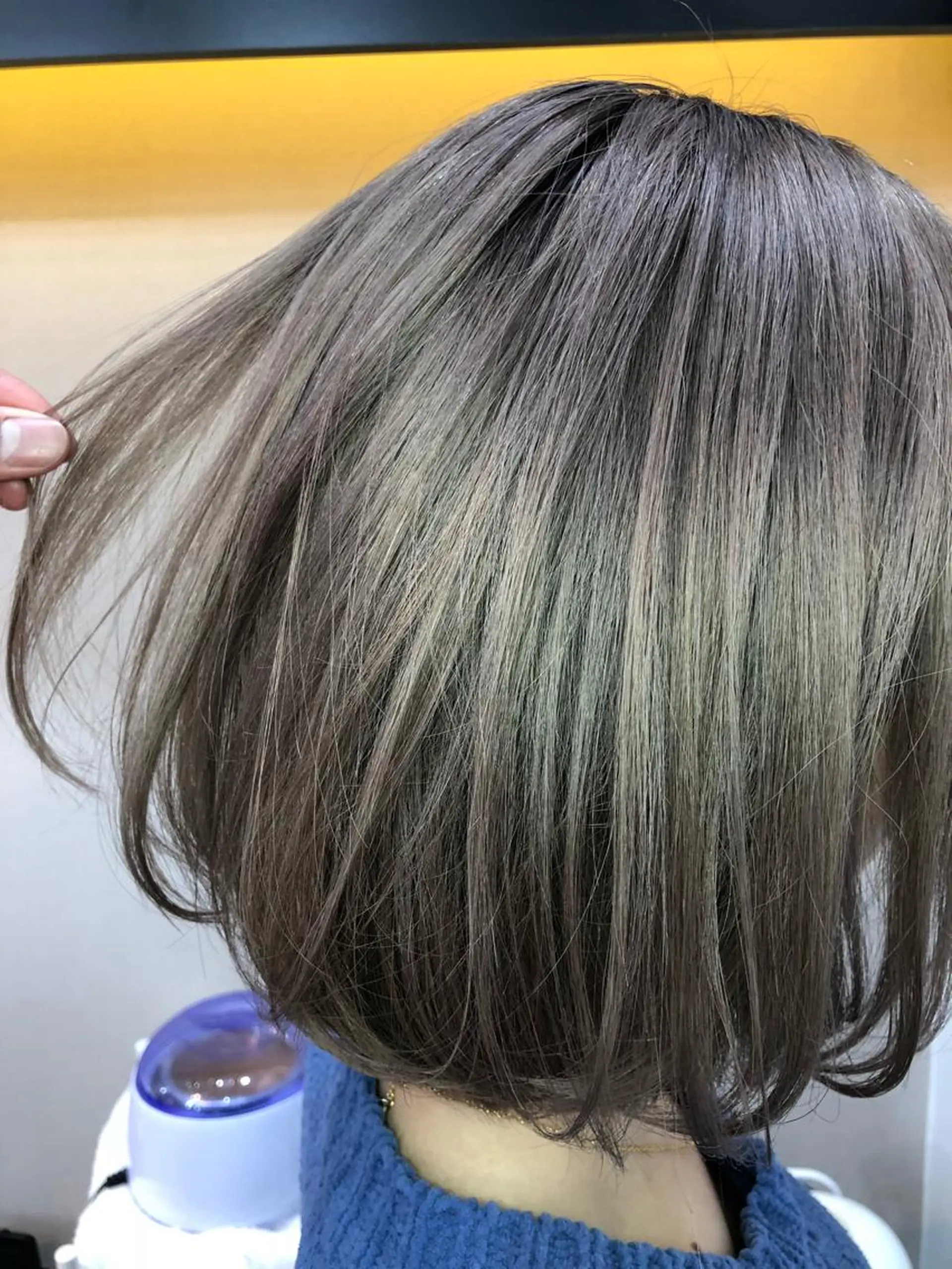 ミディアム カラー ダブルカラー 立川、北口.ans 黒木 和大のヘアスタイル