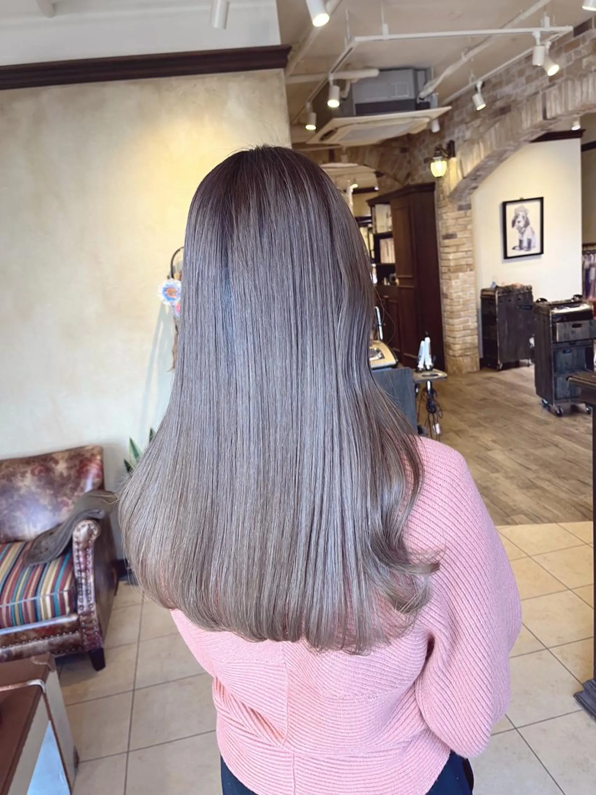 ロング ヘアカラー 🧡ミルクティー/ レイヤー🧡ショウナのヘアスタイル