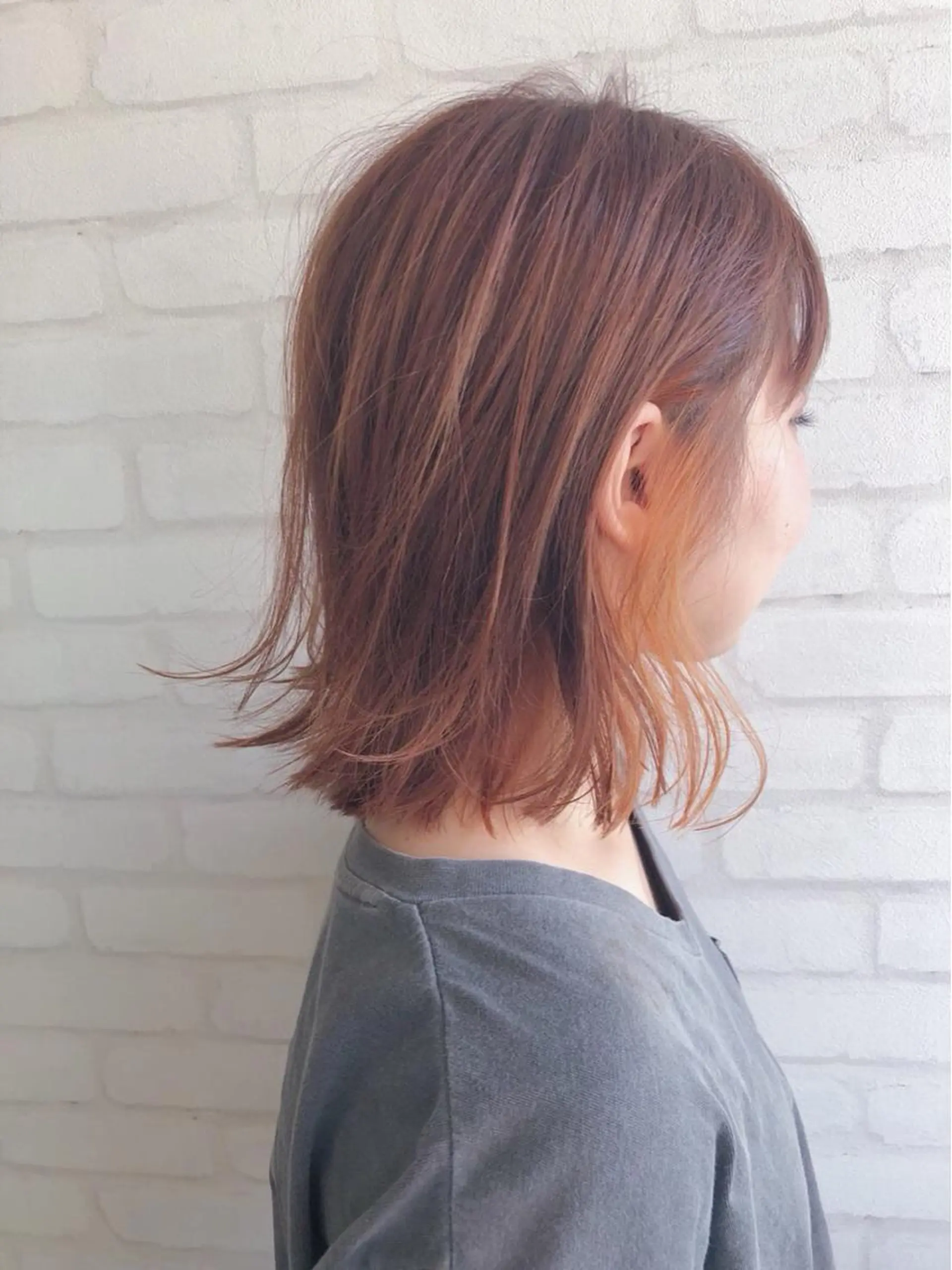ショート カラー パーマ美容師 /小泉賢徒のヘアスタイル