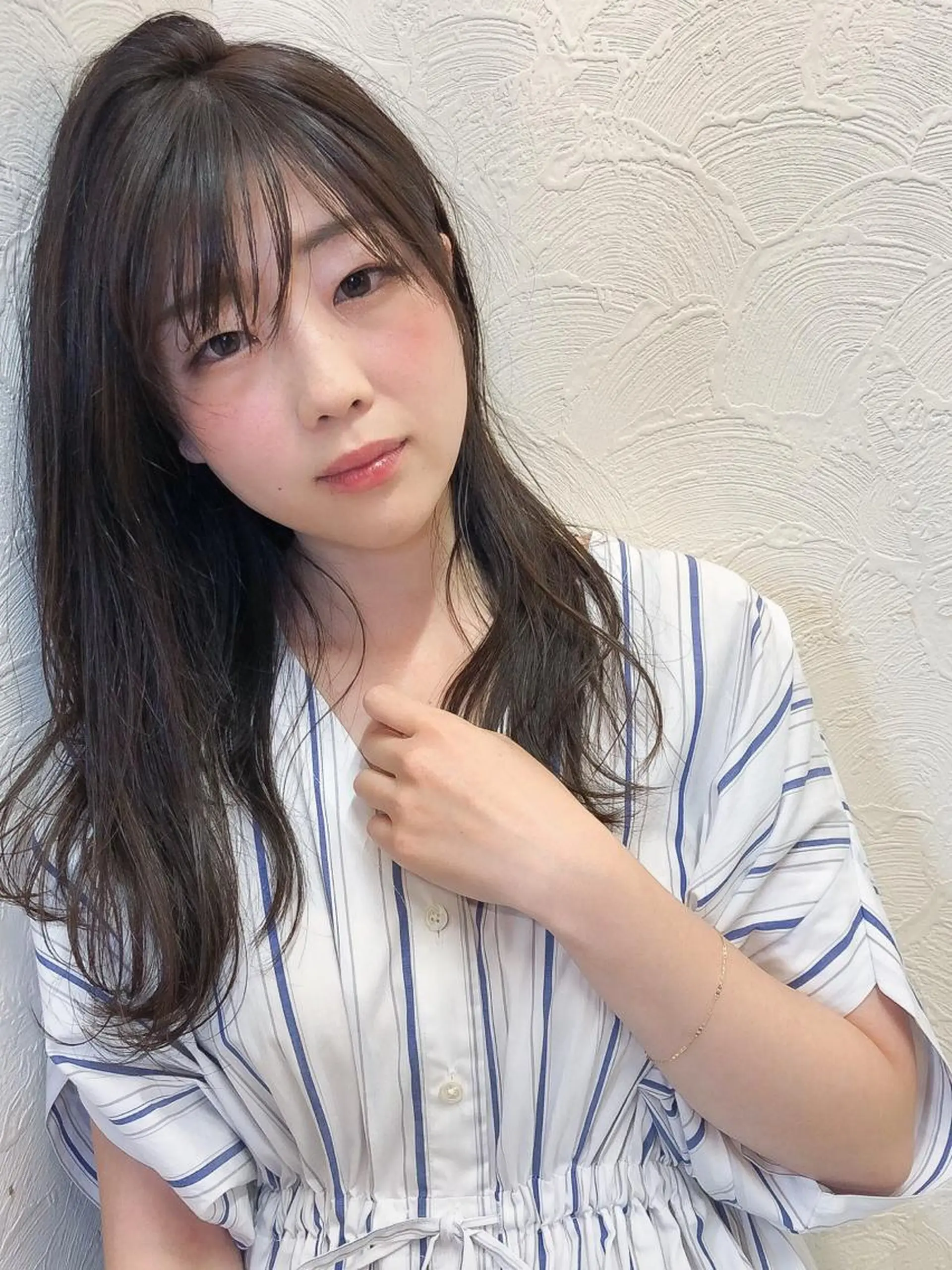 ロング カラー グレージュ Clan  博多店所属・Clan Tsuyoshiのヘアスタイル